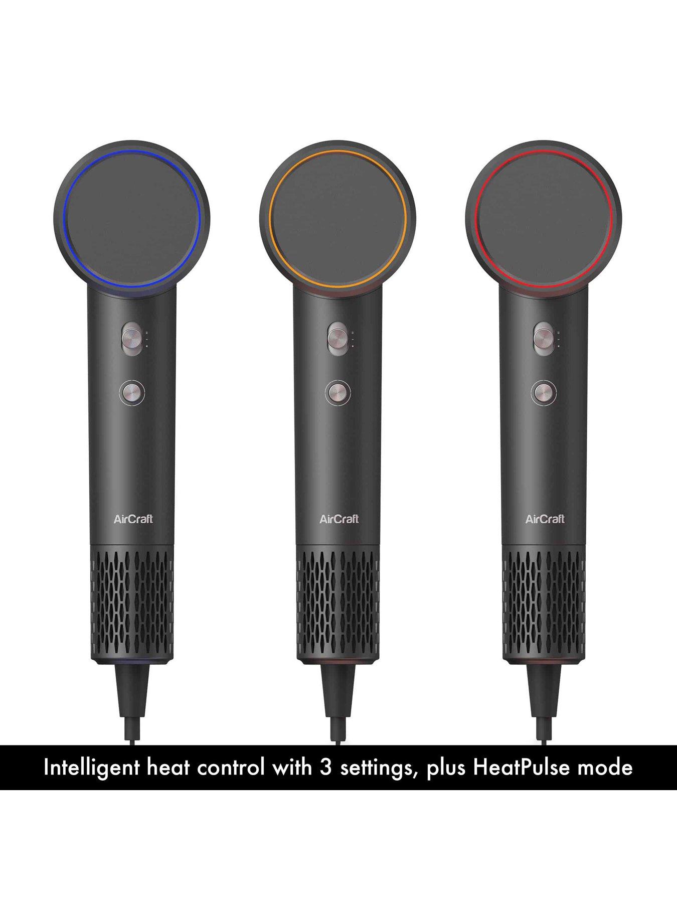  image of aircraft-airmotion-ionic-hair-dryer-with-digital-motor-amp-heatpulse-grey
