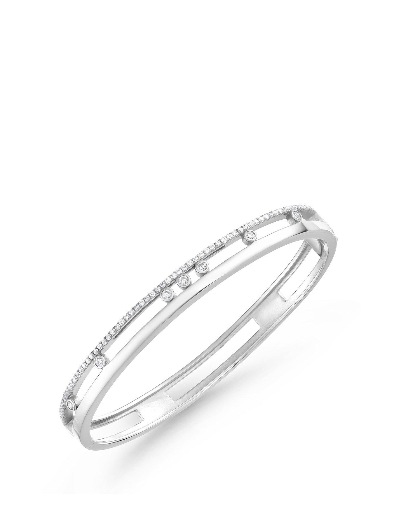 beaverbrooks-silver-cubic-zirconia-6cm-glide-bangle