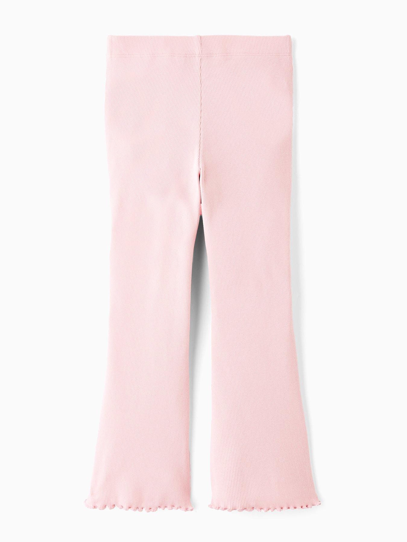 Image 2 of 4 of The Very Collection Girls Flare Leggings - Pink