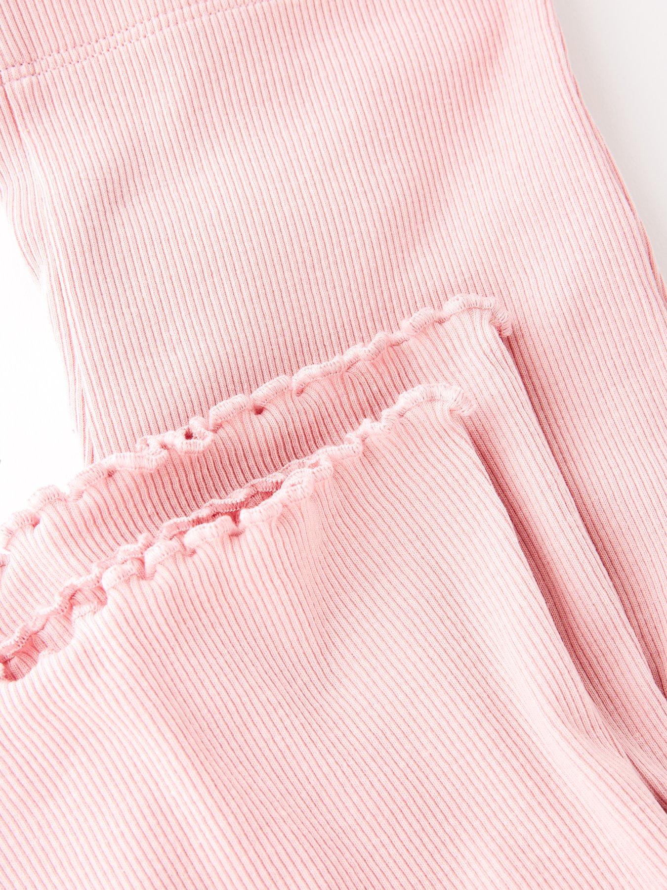 Image 4 of 4 of The Very Collection Girls Flare Leggings - Pink