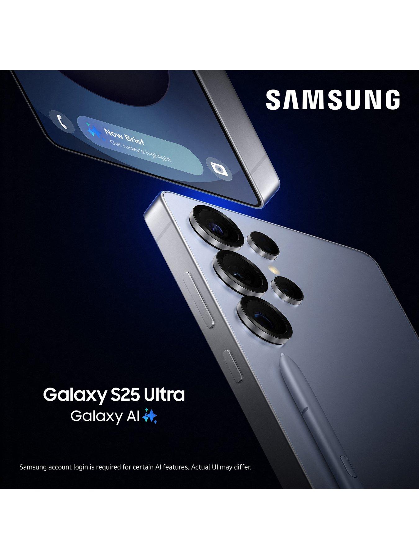 Samsung Galaxy S25 Ultra 5G, 512GB with Galaxy AI | Littlewoods