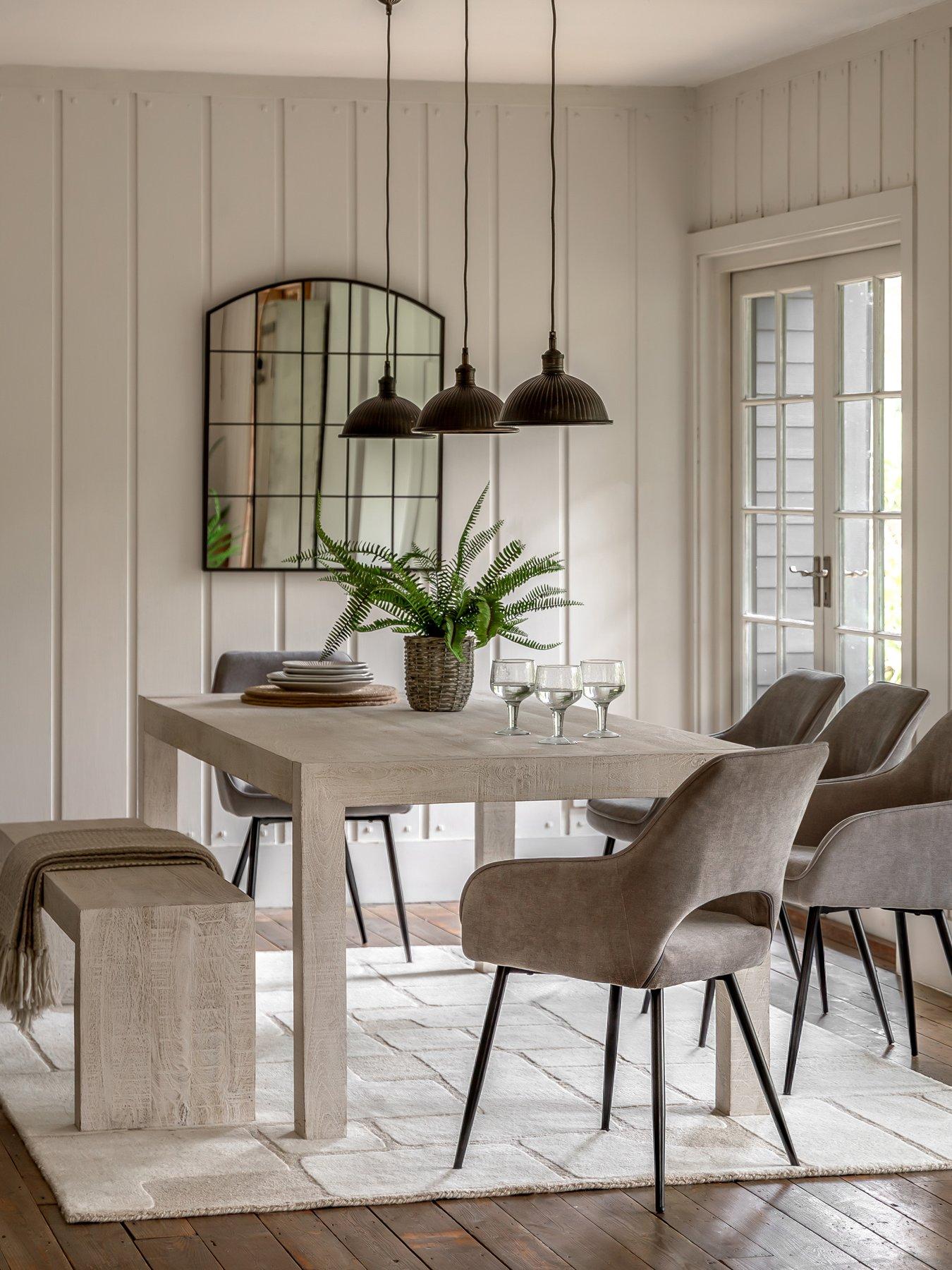 Gallery Direct Lina Dining Table - Whitewash