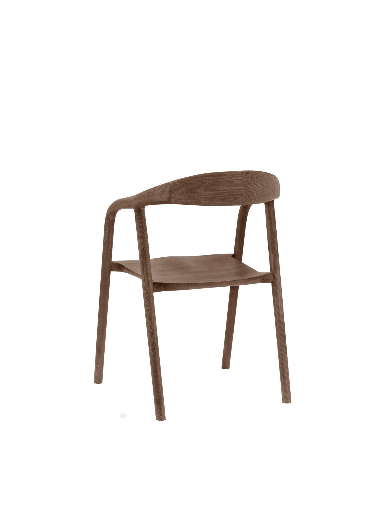  image of gallery-rayannbspready-assembled-2-pack-dining-chairs-walnut