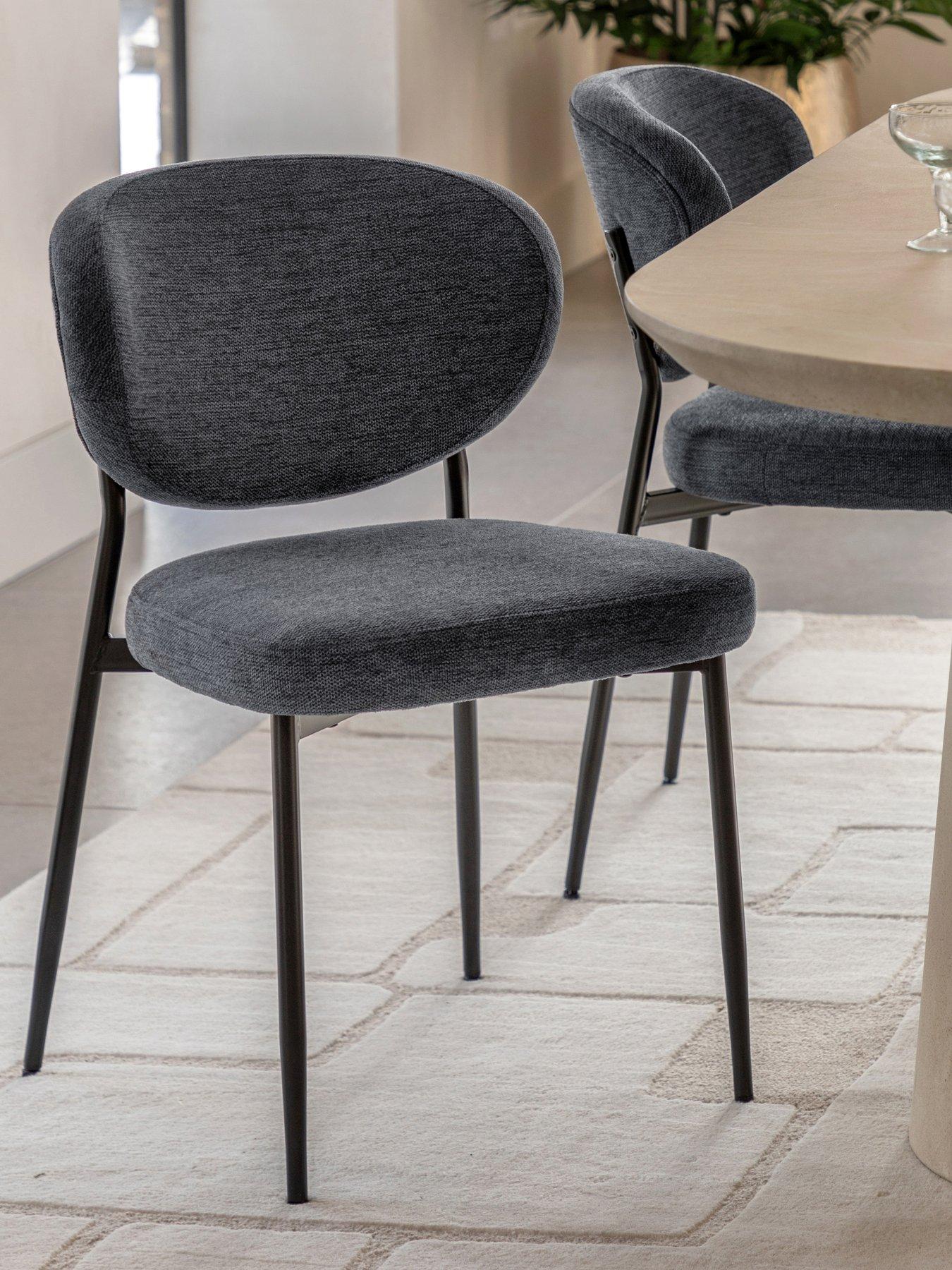  image of gallery-direct-kara-2-pack-dining-chairs-charcoal