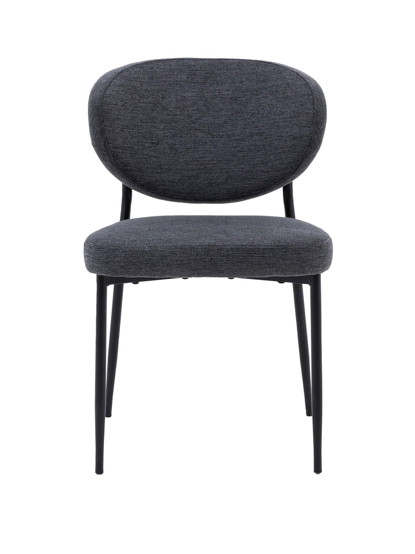  image of gallery-direct-kara-2-pack-dining-chairs-charcoal