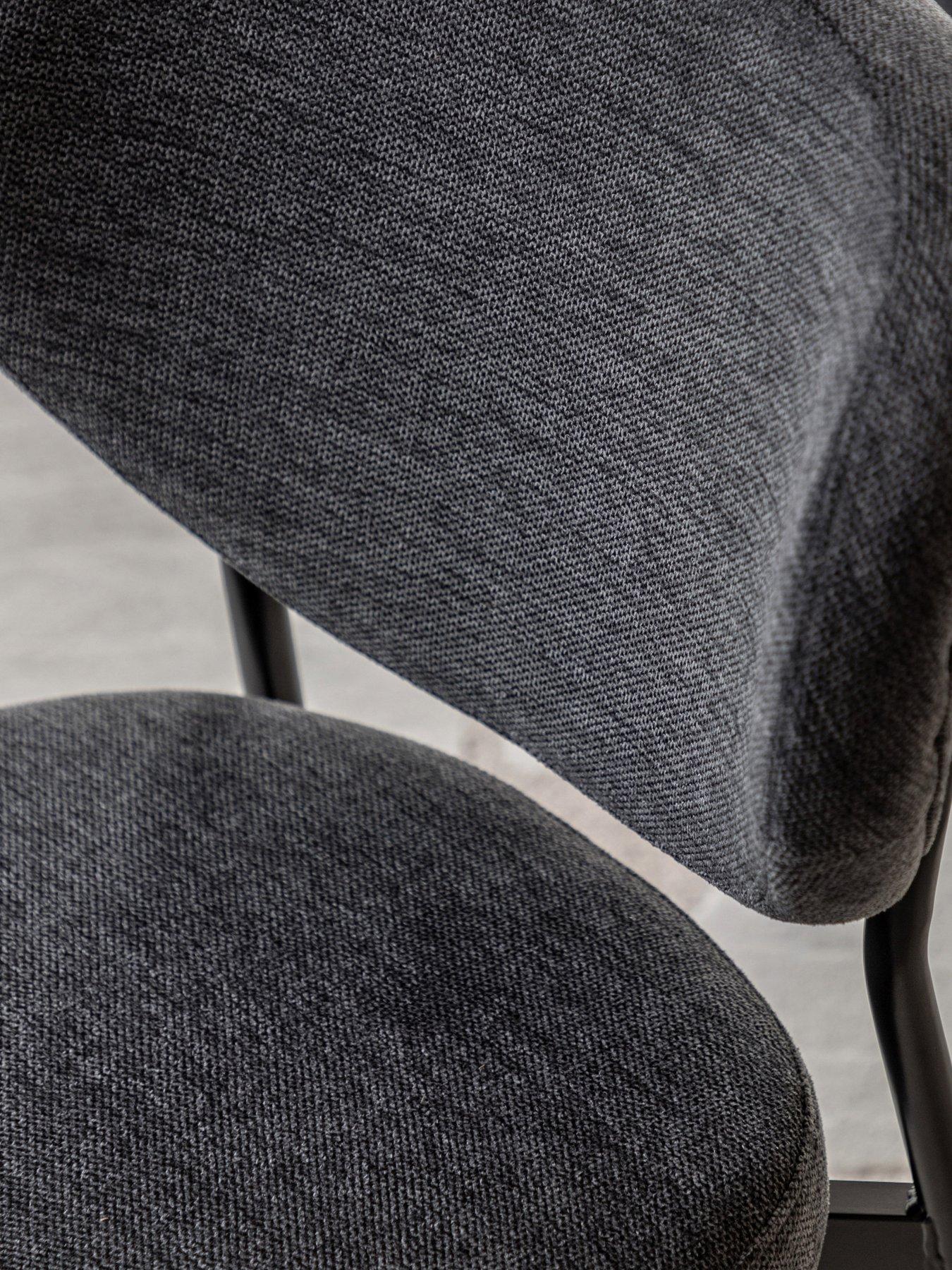  image of gallery-direct-kara-2-pack-dining-chairs-charcoal