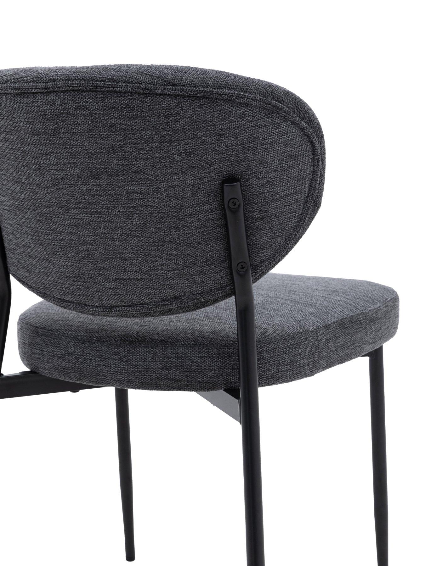  image of gallery-direct-kara-2-pack-dining-chairs-charcoal