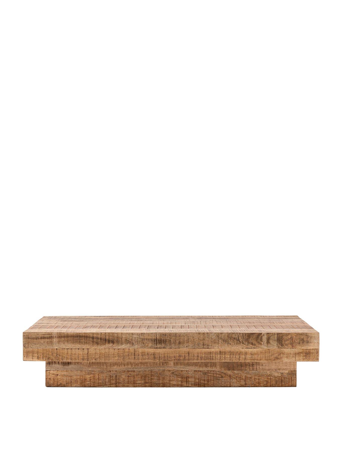  image of gallery-lina-ready-assembled-mango-wood-coffee-table-natural