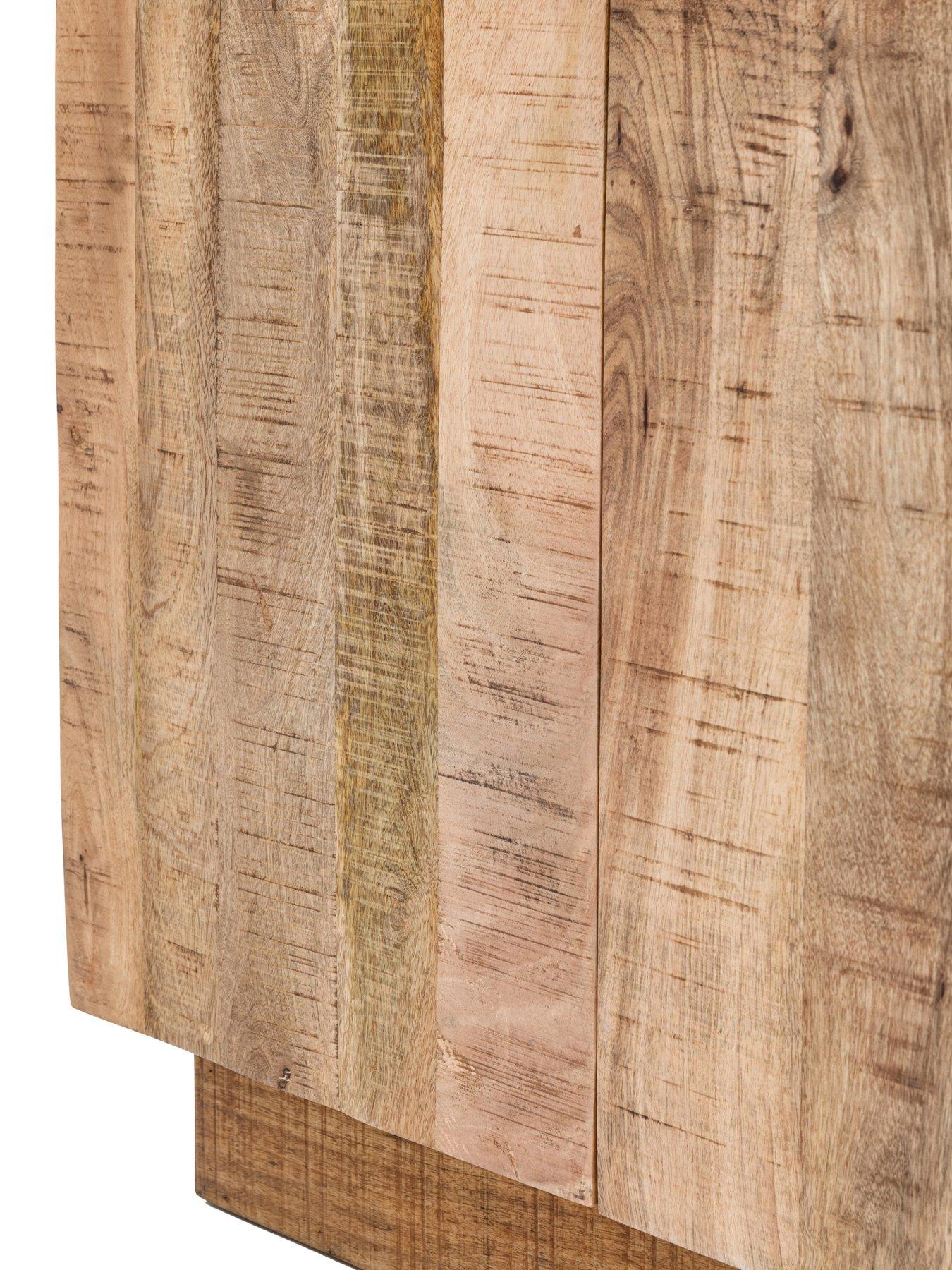 Image 7 of 7 of Gallery Direct Lina&nbsp;Ready Assembled&nbsp;Mango Wood 4 Door Sideboard - Natural
