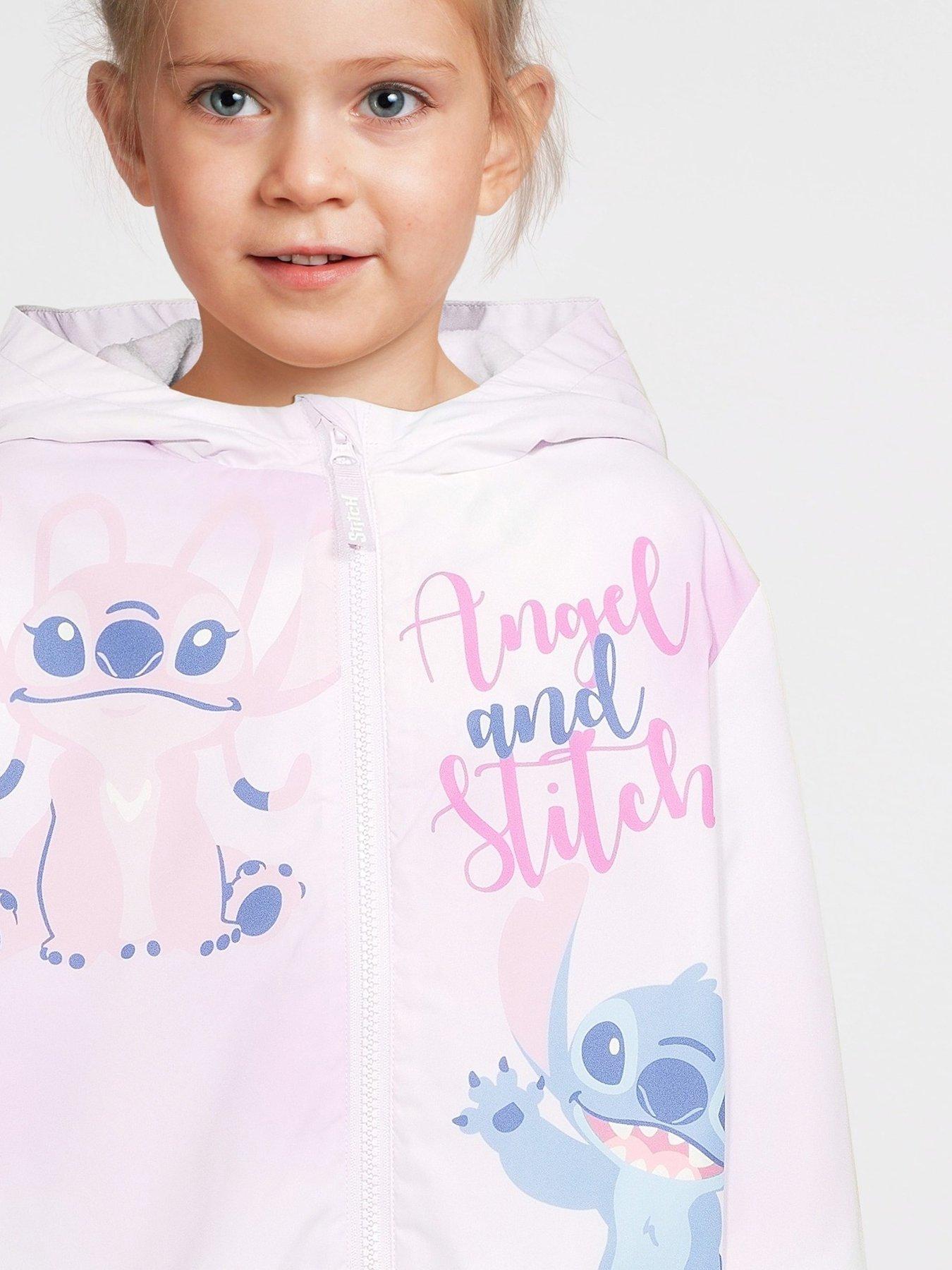 Image 4 of 6 of Disney Lilo & Stitch Disney Lilo &amp; Stitch Rain Mac -&nbsp;Pink