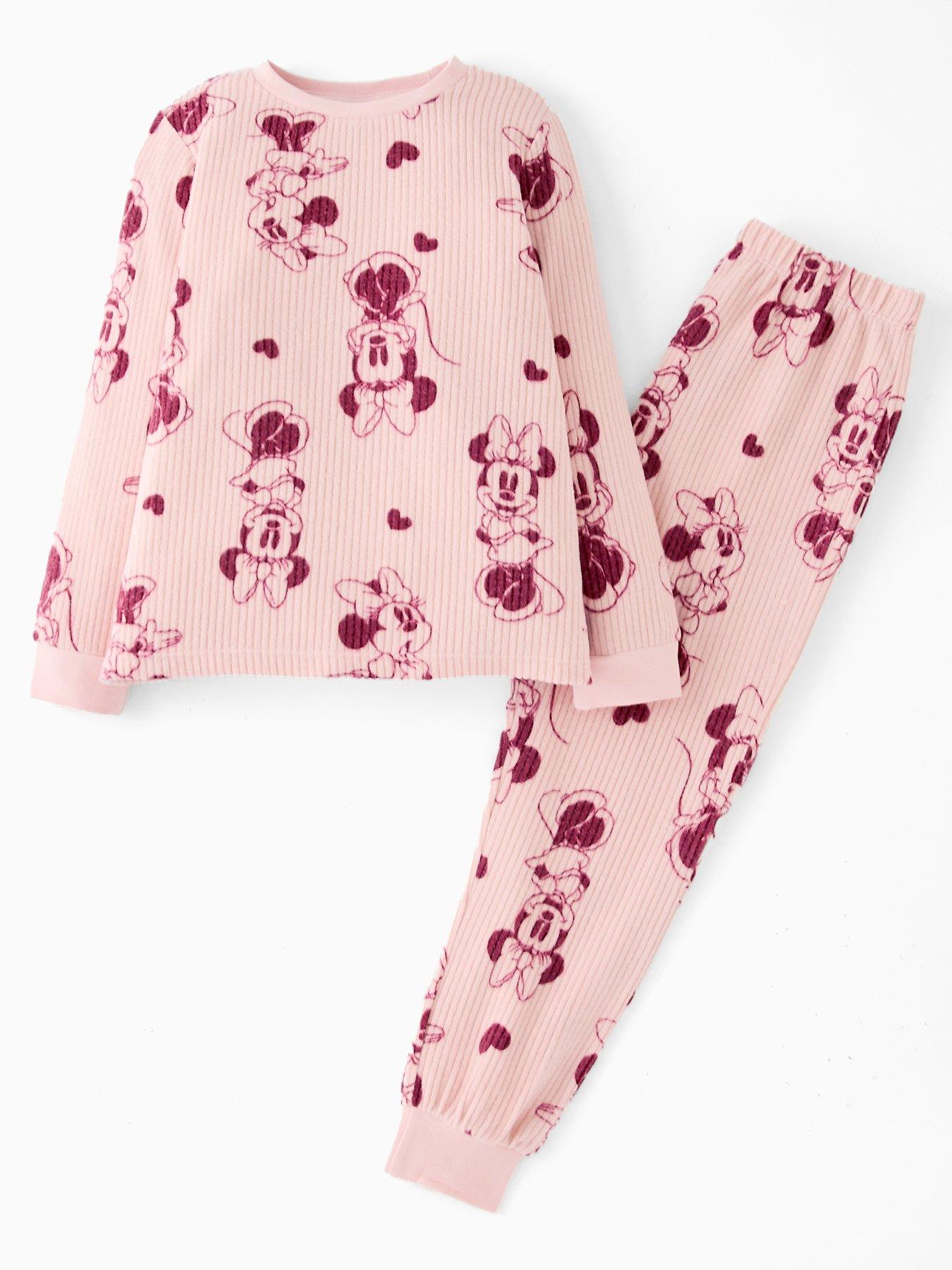 Minnie Mouse Kids Minnie Mouse Mini Me Snit Pyjamas - Pink | Littlewoods