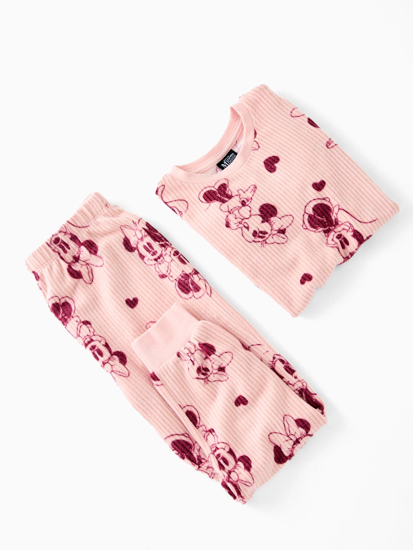 Minnie Mouse Kids Minnie Mouse Mini Me Snit Pyjamas - Pink | Littlewoods