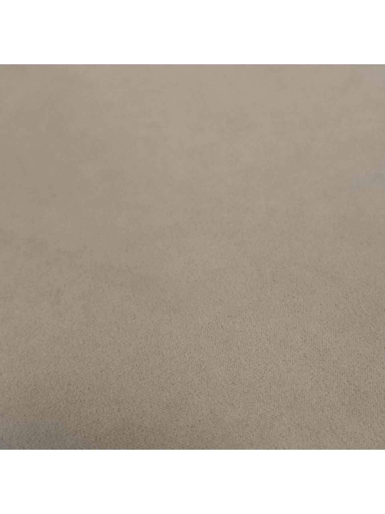 Image 5 of 8 of XR Living Maisie Velvet Ottoman Bed with Under Frame LED Lights - Natural Stone