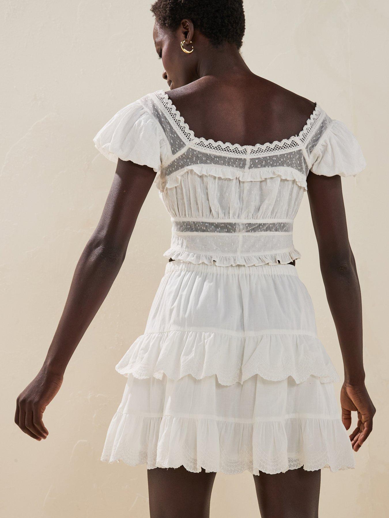  image of nobodys-child-lola-top-white