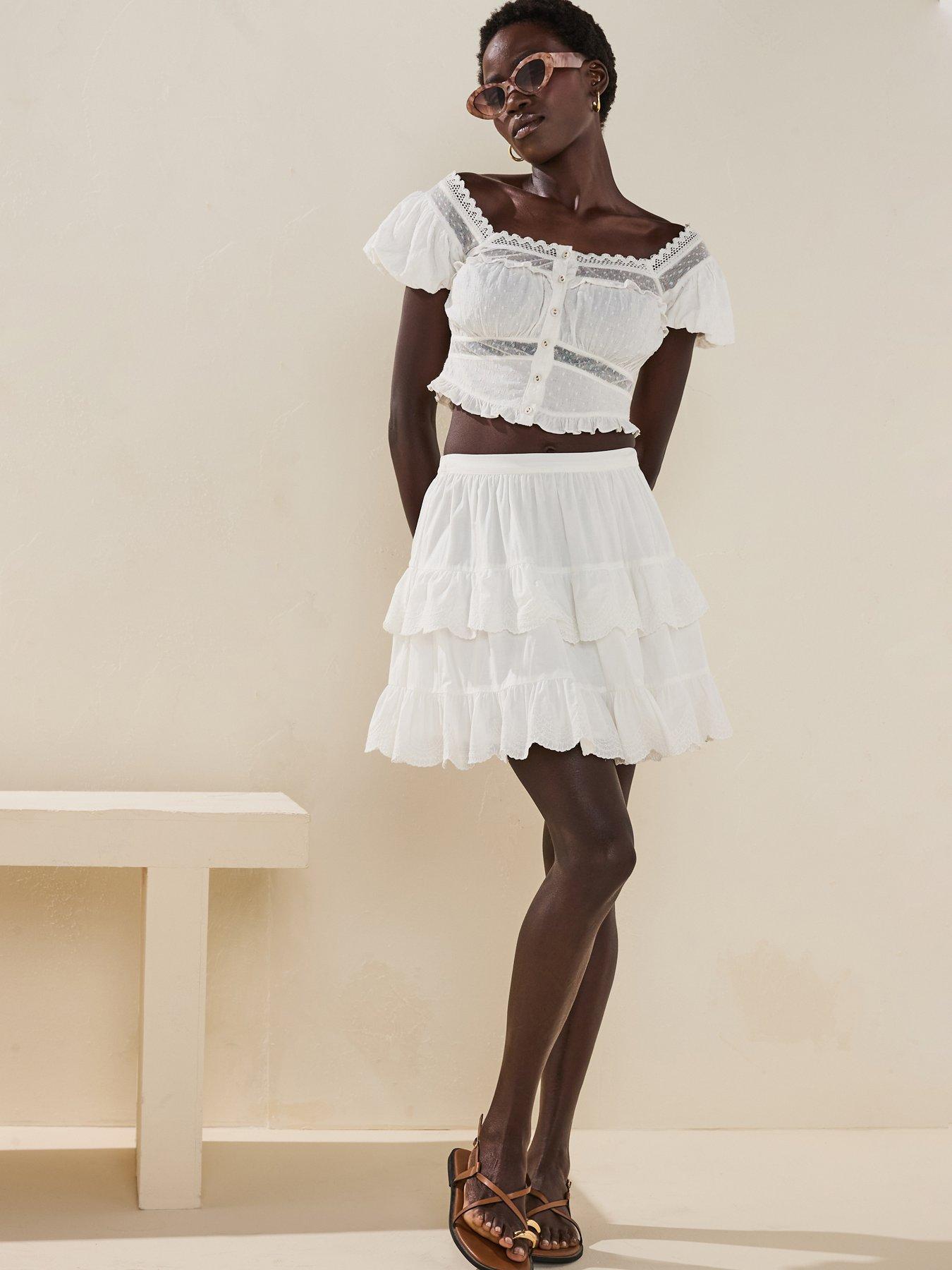  image of nobodys-child-lola-top-white