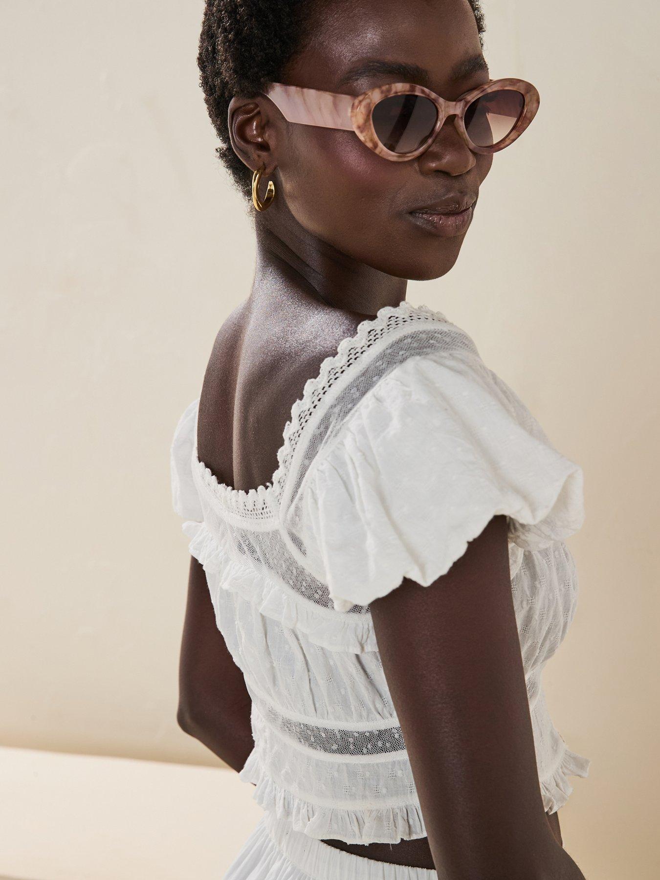  image of nobodys-child-lola-top-white