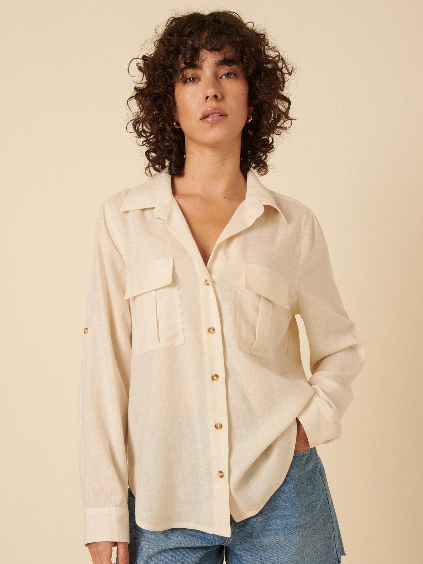 nobodys-child-sandrine-blouse-white