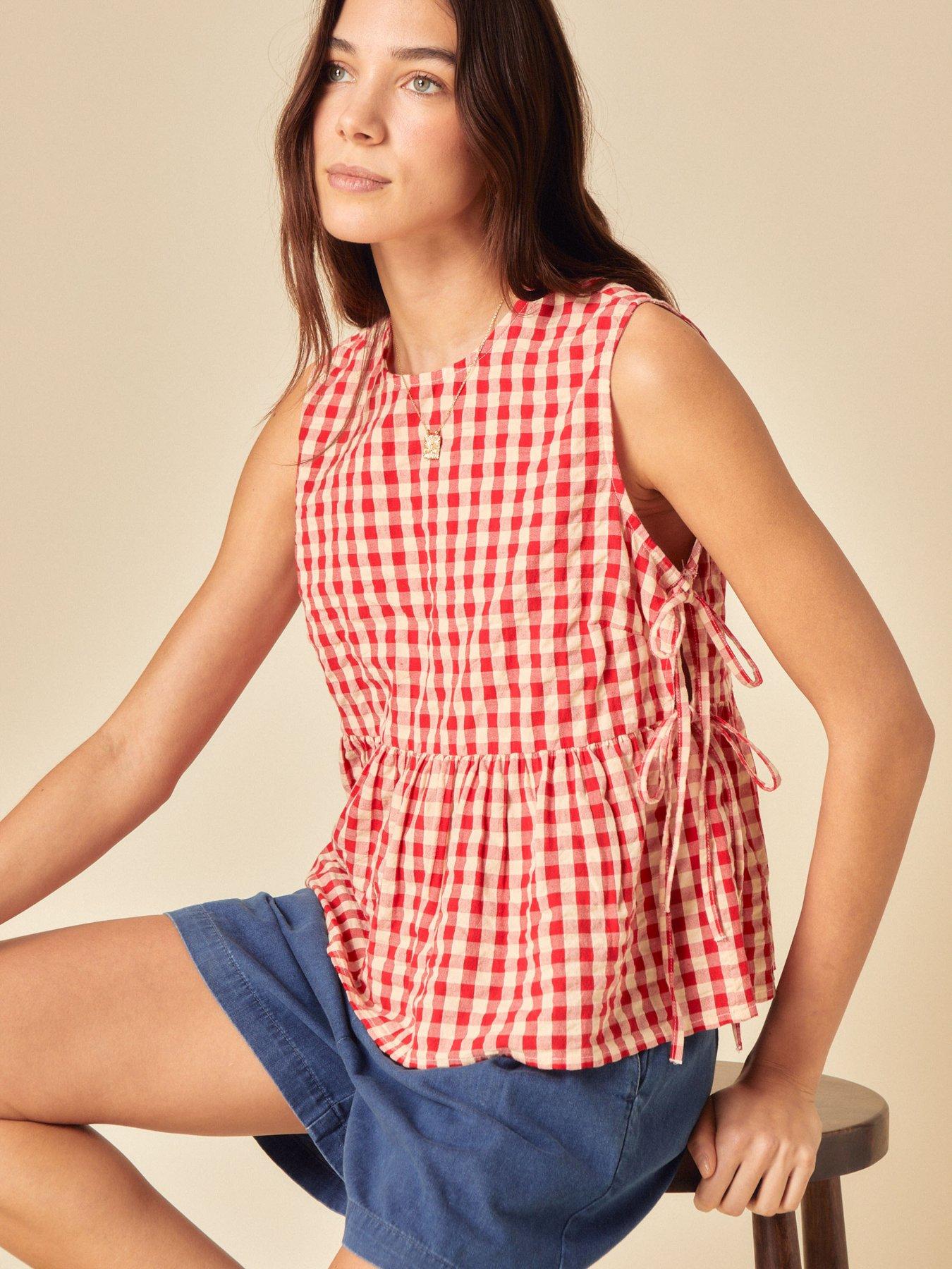stillFront image of nobodys-child-valerie-top-red