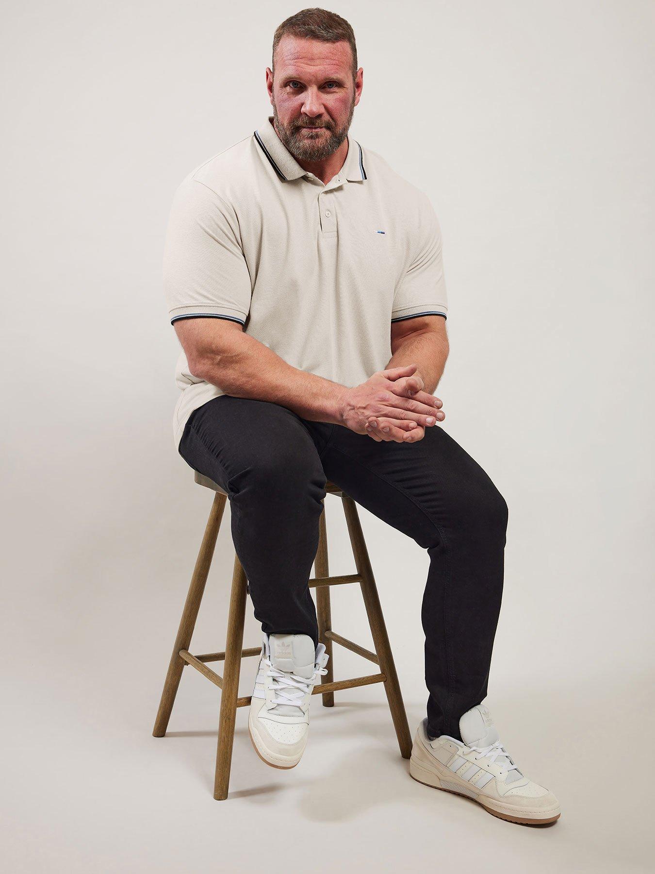 badrhino-pique-tipped-polo-shirt-natural