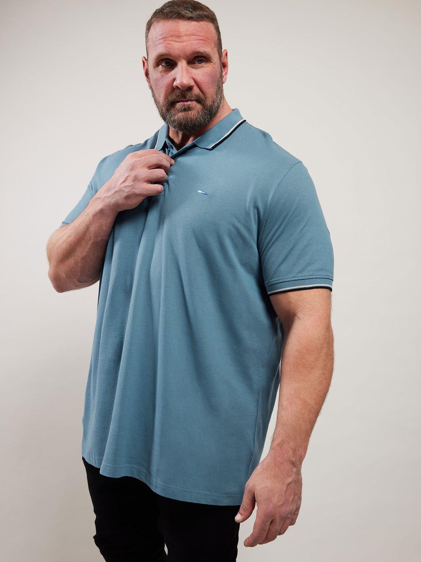 badrhino-pique-tipped-polo-shirt-natural