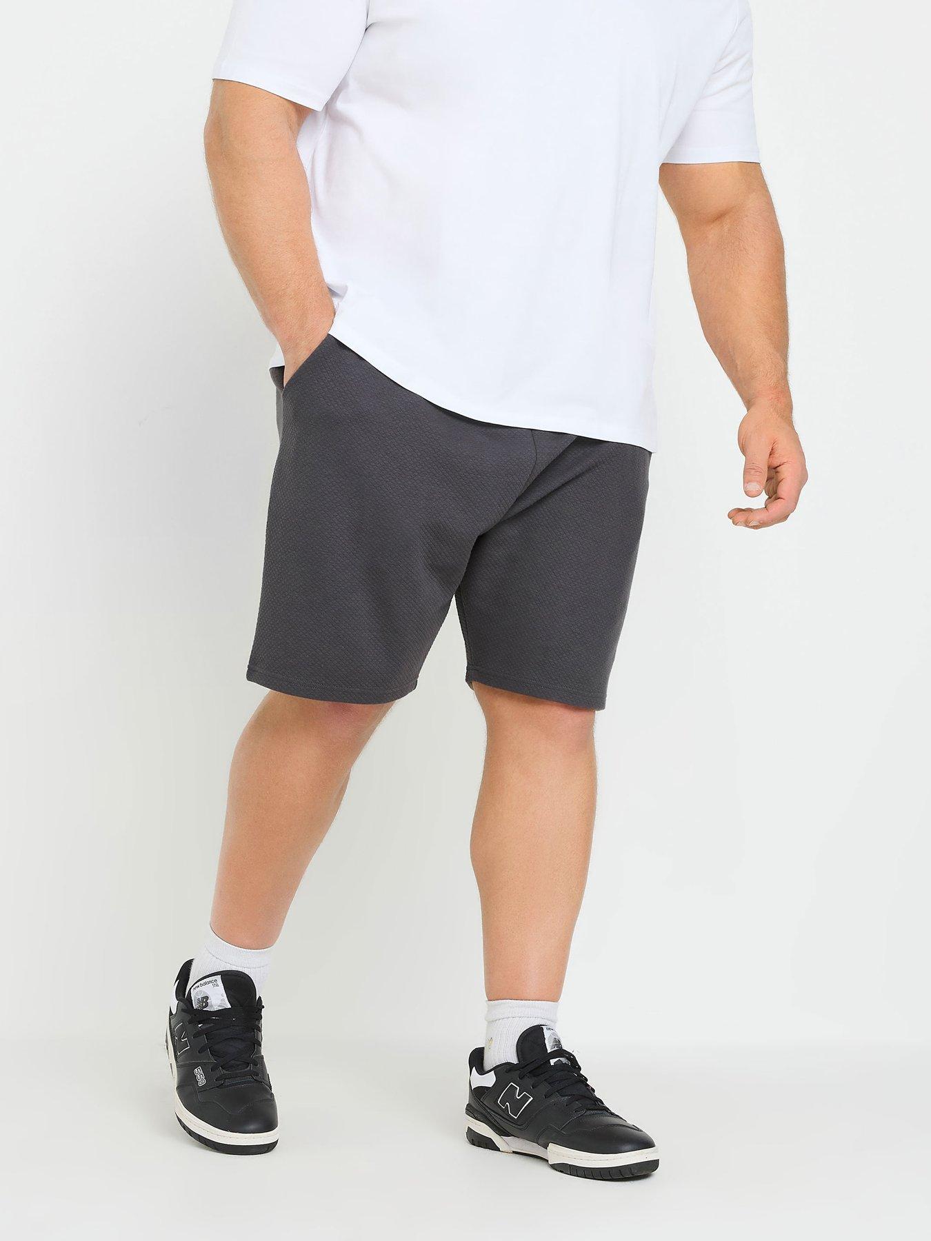 undefined Diamond Quilted Shorts - Grey