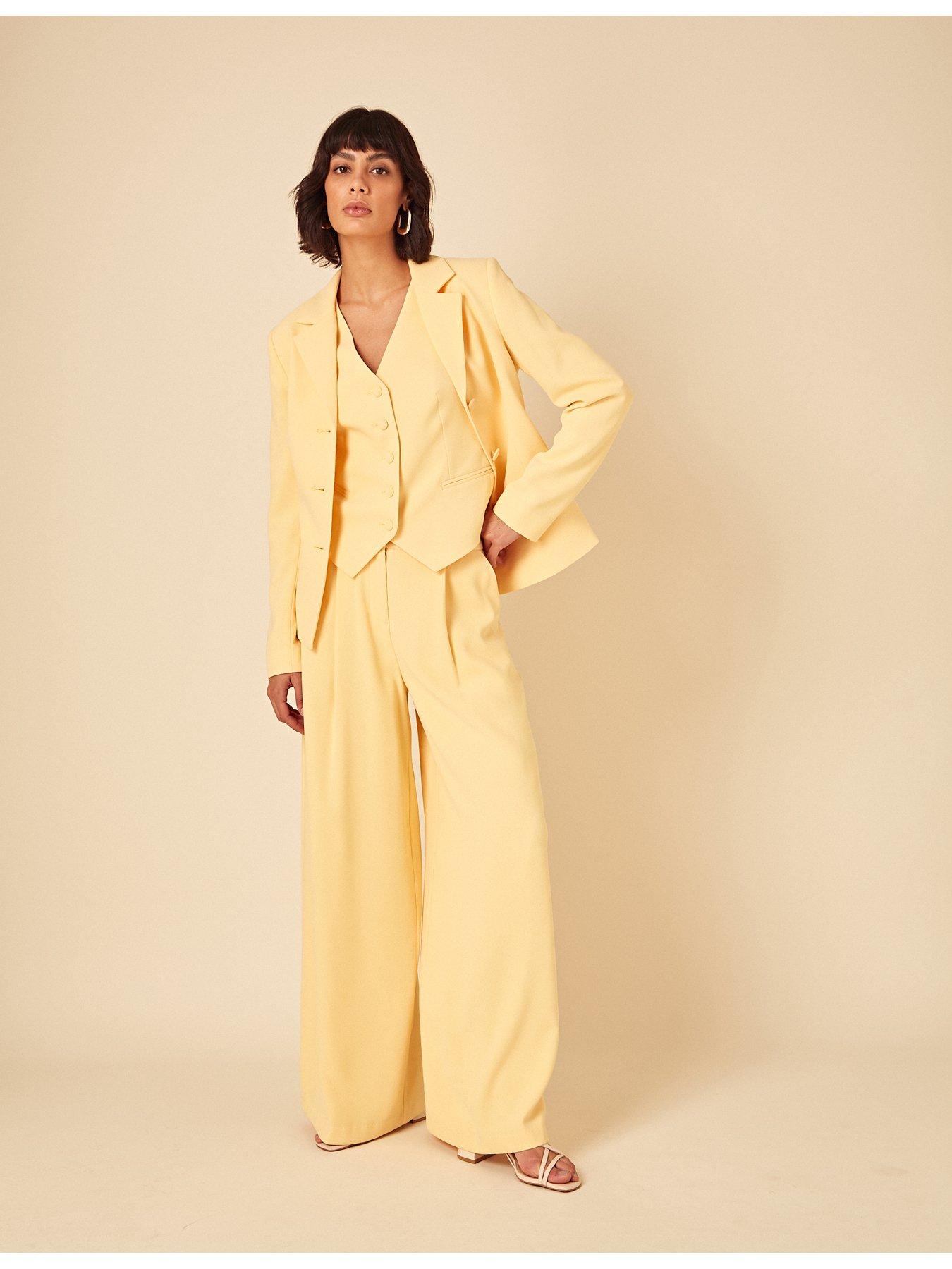  image of nobodys-child-torie-trouser-yellow