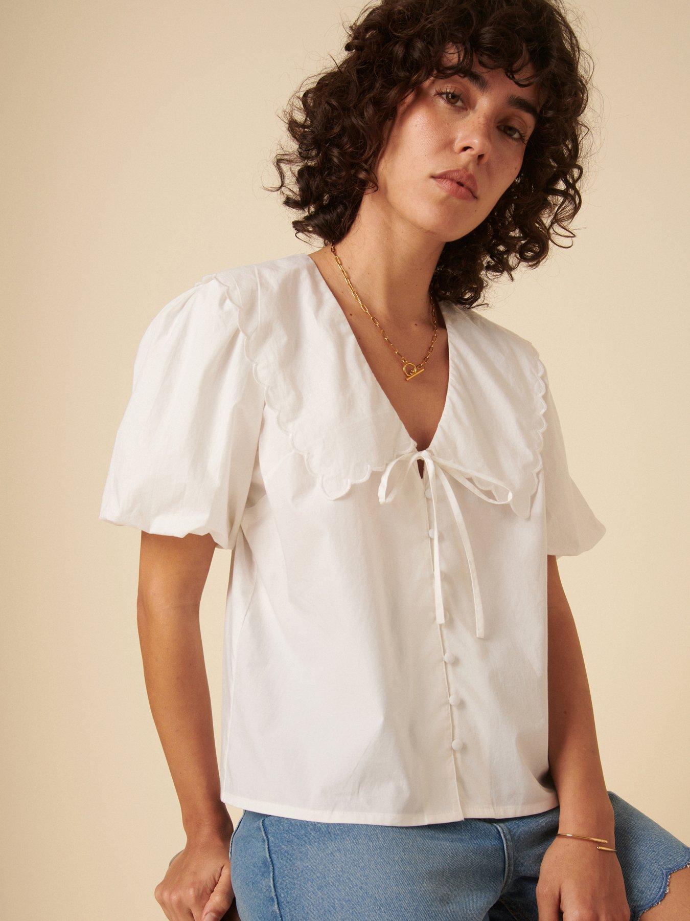 Nobodys Child Birdie Blouse - White