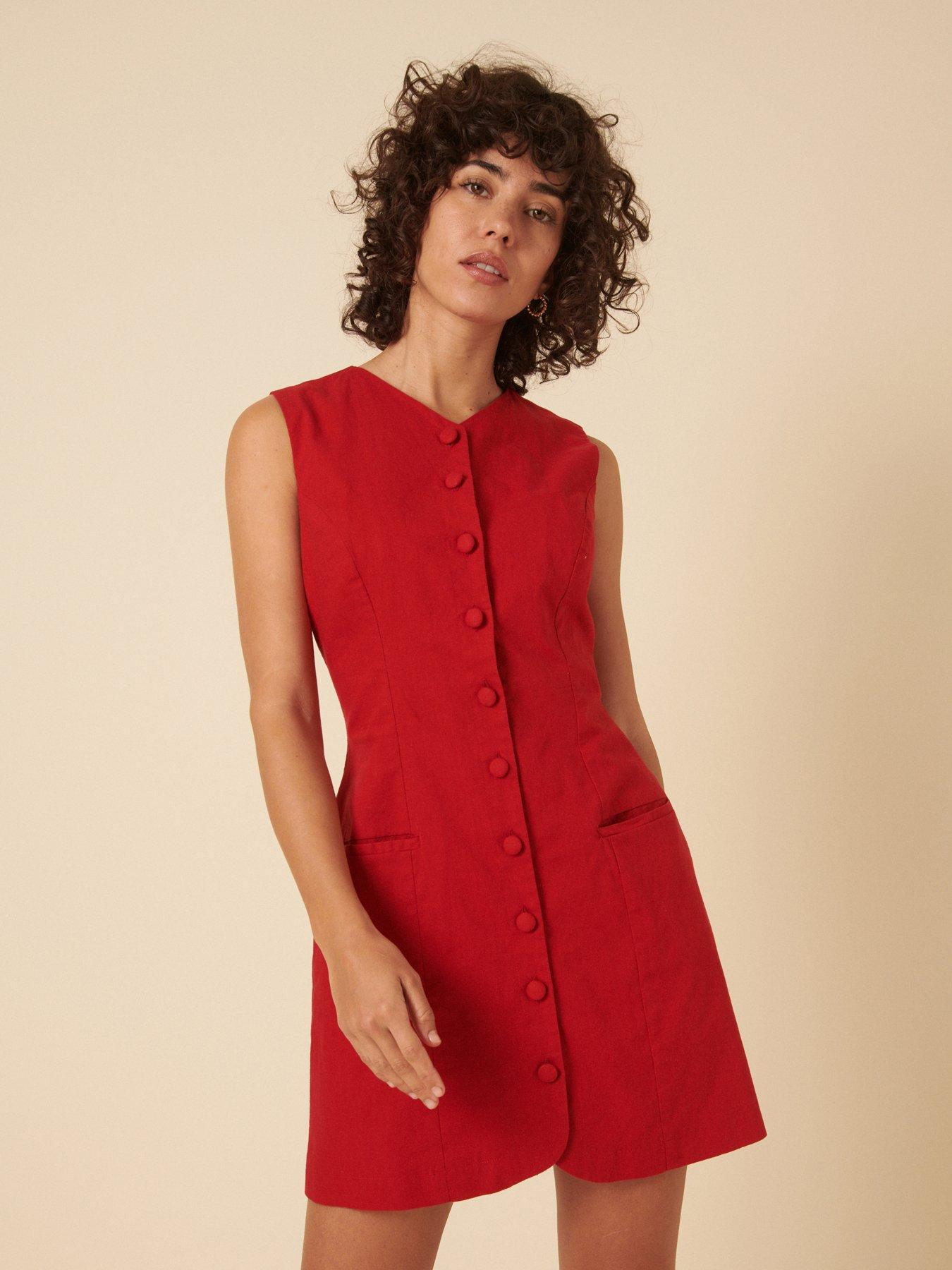 nobodys-child-yana-mini-dress-red