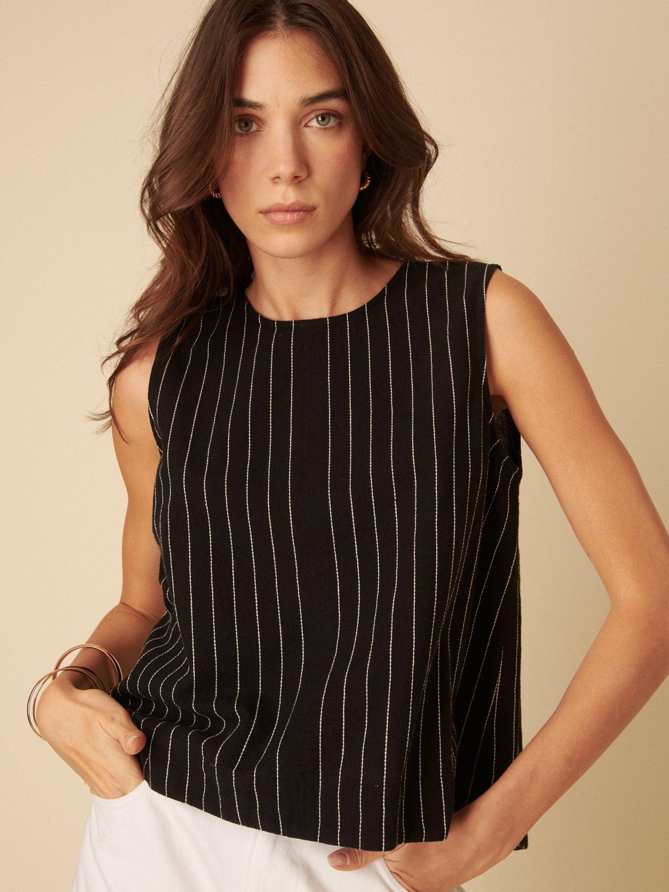 undefined Stirling Tank Top - Black