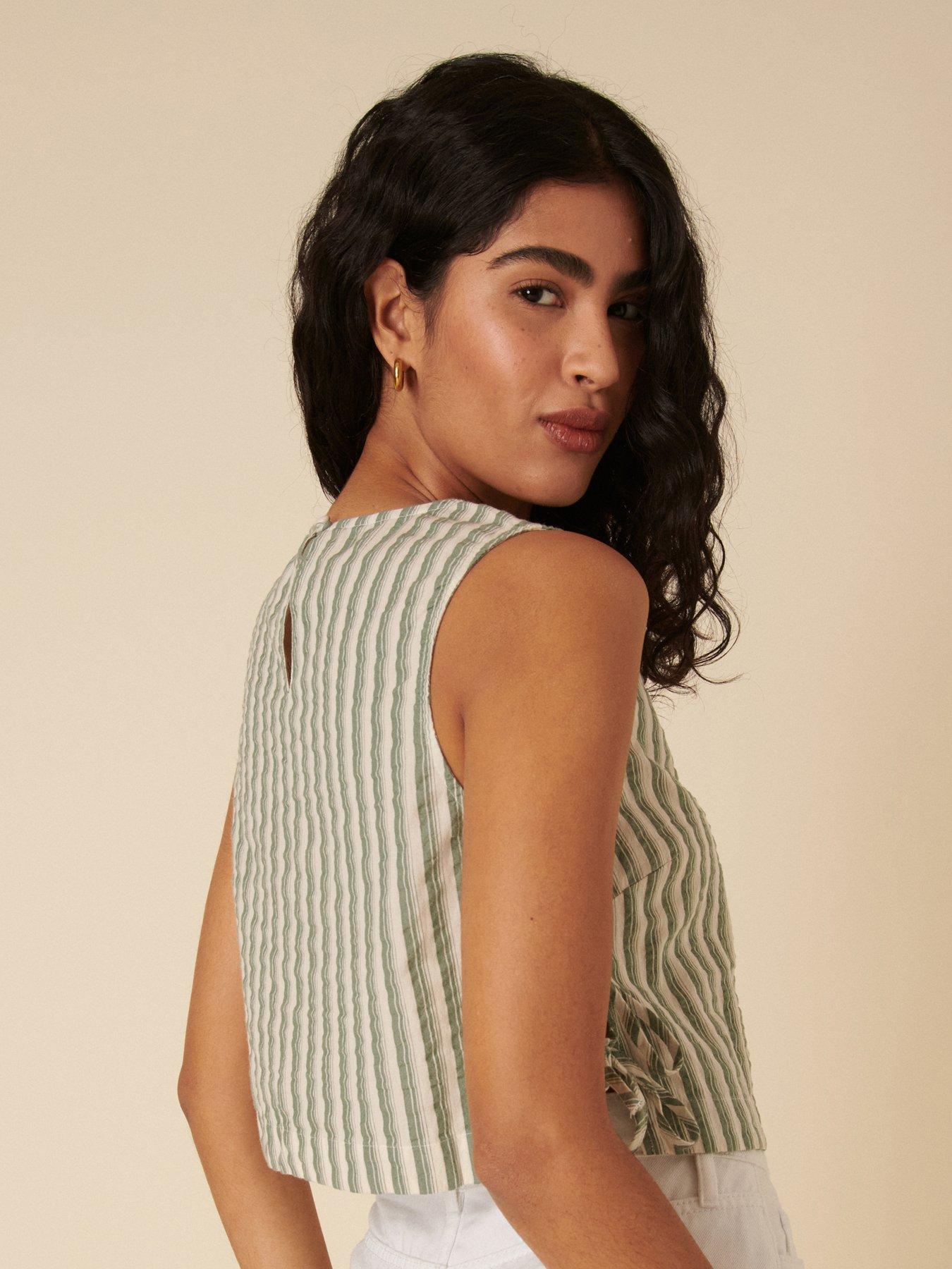  image of nobodys-child-verity-top-beige
