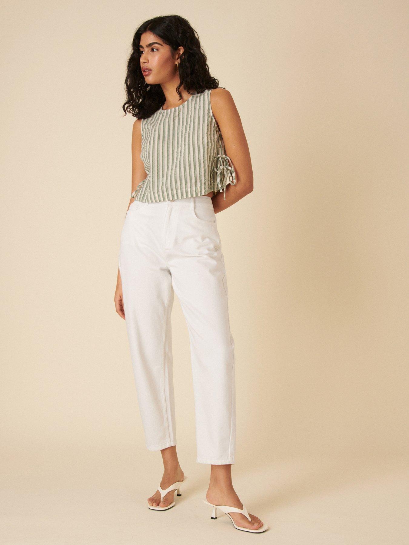  image of nobodys-child-verity-top-beige