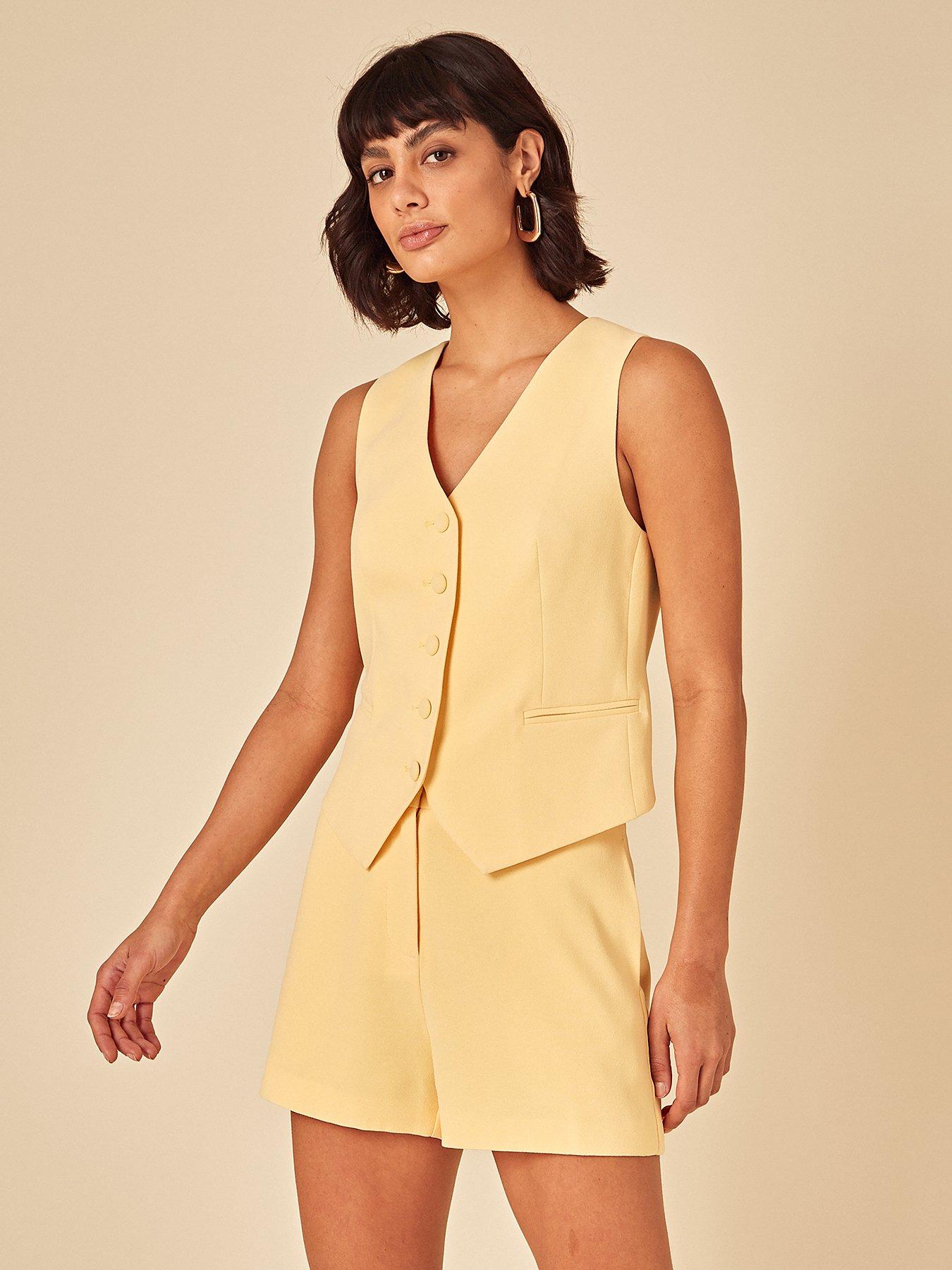 Nobodys Child Harper Crepe Shorts - Yellow