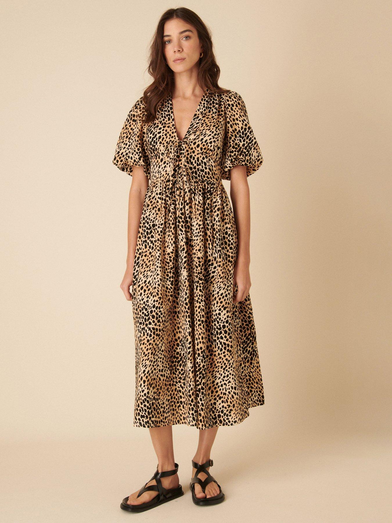 nobodys-child-scottie-leopard-print-midi-dress-brown