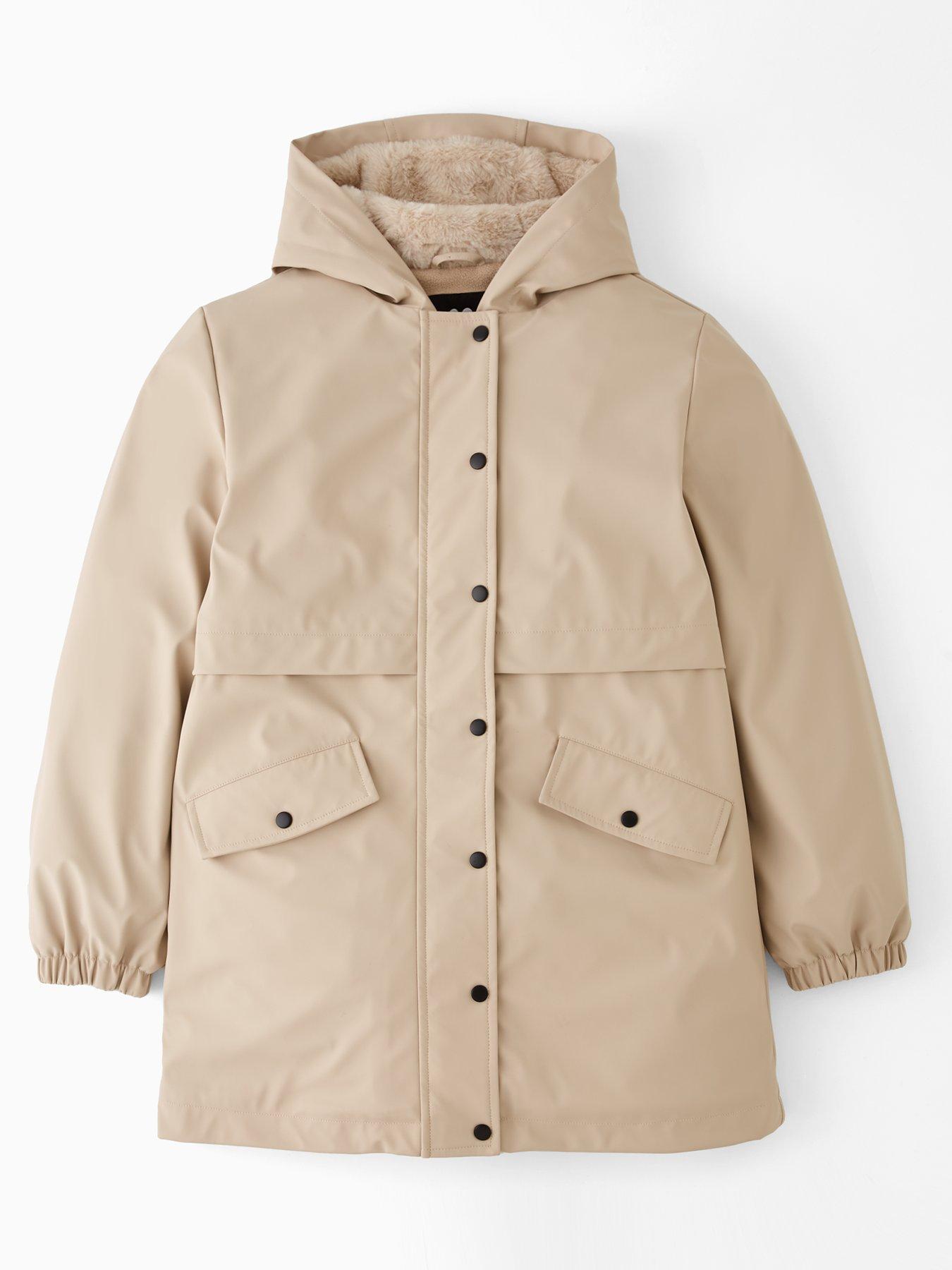 Image 1 of 6 of V by Very Girls Hooded Raincoat - Multi