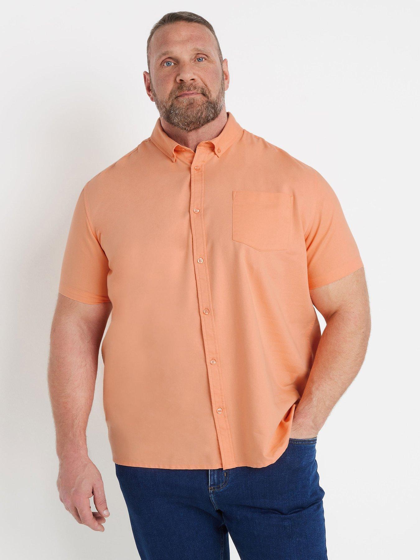 badrhino-short-sleeve-oxford-shirt-pink