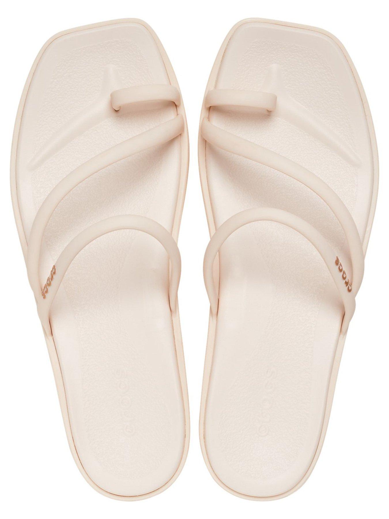  image of crocs-miami-toe-loop-sandal-natural