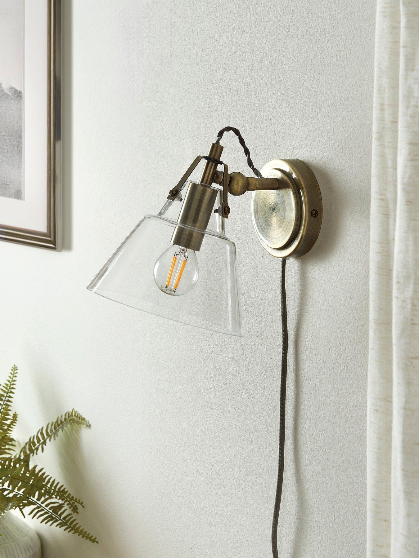Image 3 of 6 of Very Home Rushcombe Wall Light Plug In