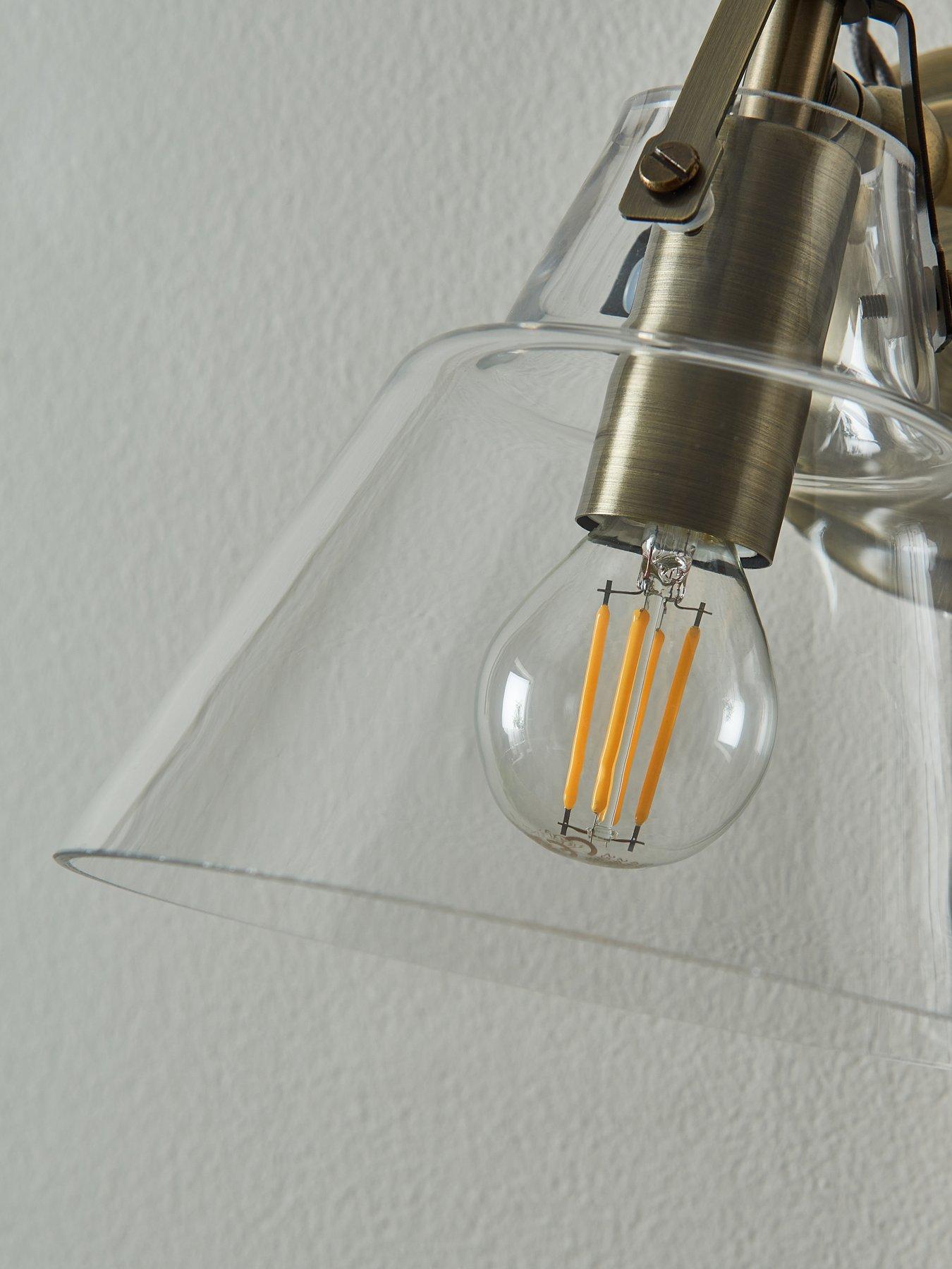 Image 4 of 6 of Very Home Rushcombe Wall Light Plug In
