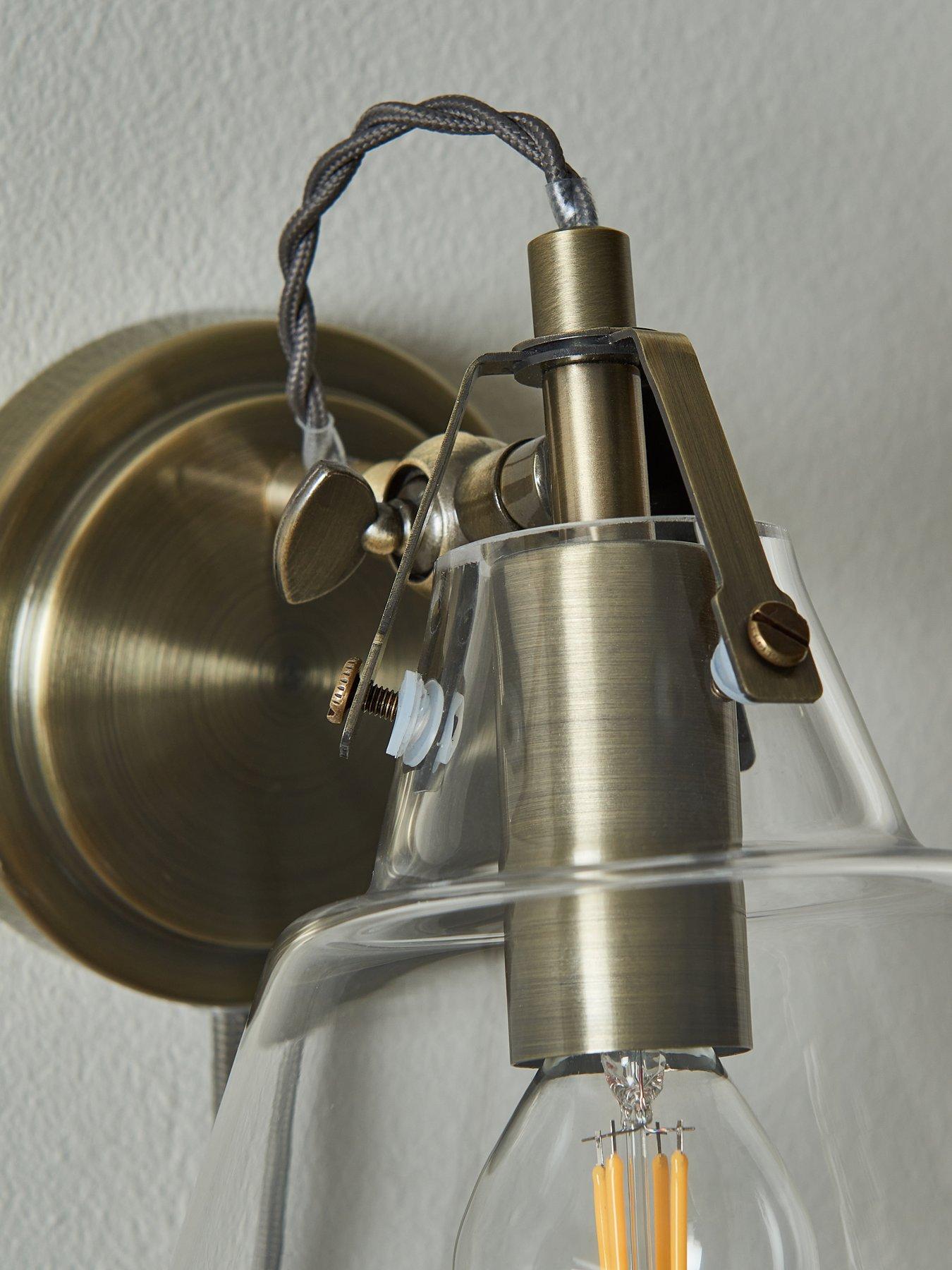 Image 5 of 6 of Very Home Rushcombe Wall Light Plug In