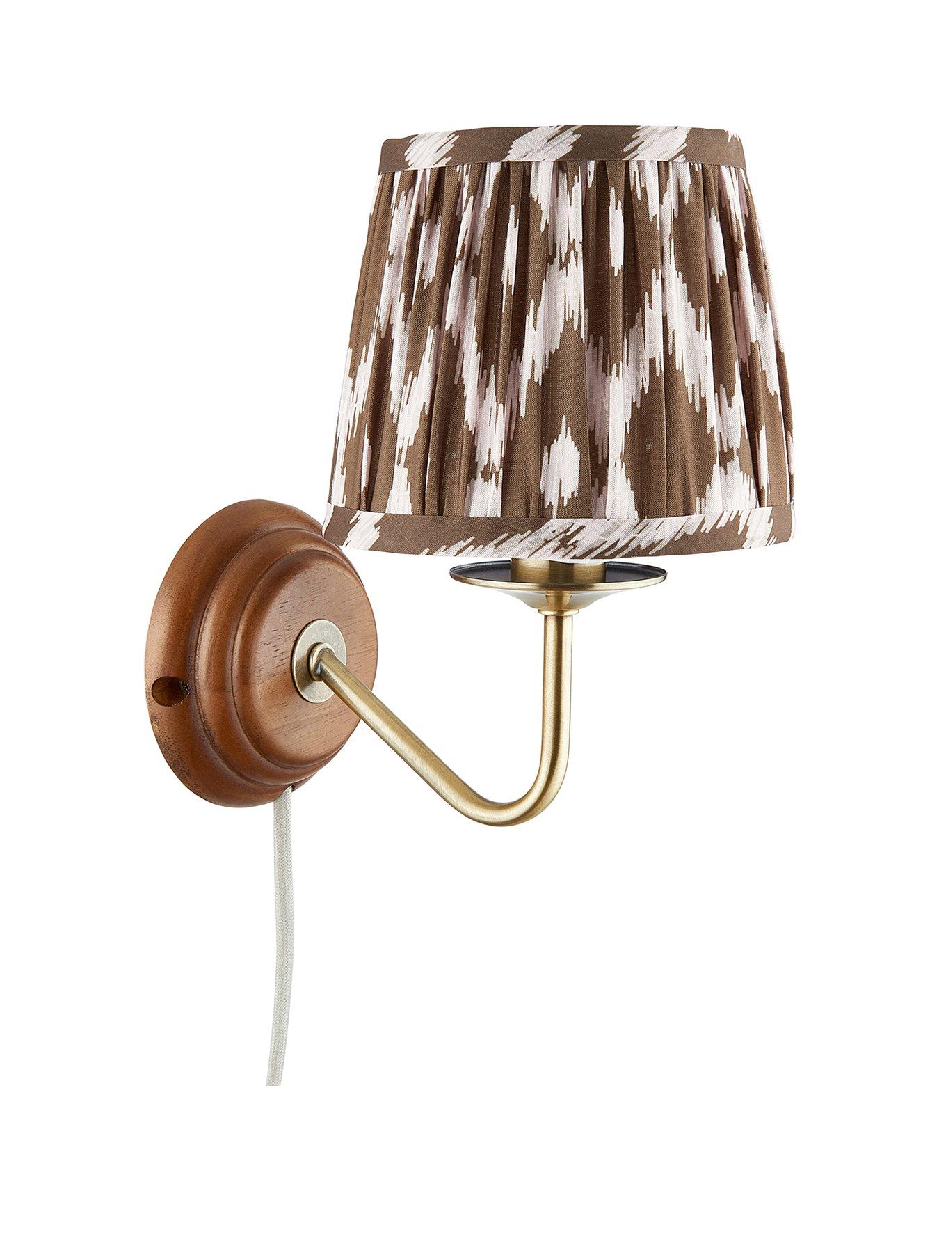 Image 2 of 6 of Very Home Rutherford Wall Lamp Plug In