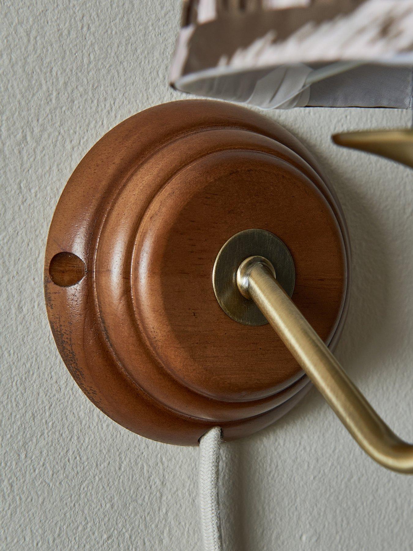 Image 5 of 6 of Very Home Rutherford Wall Lamp Plug In