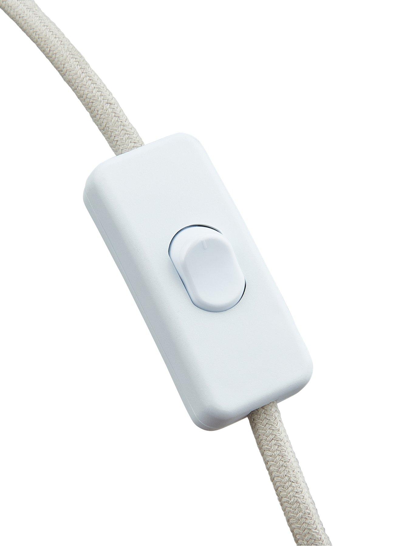 Image 6 of 6 of Very Home Rutherford Wall Lamp Plug In