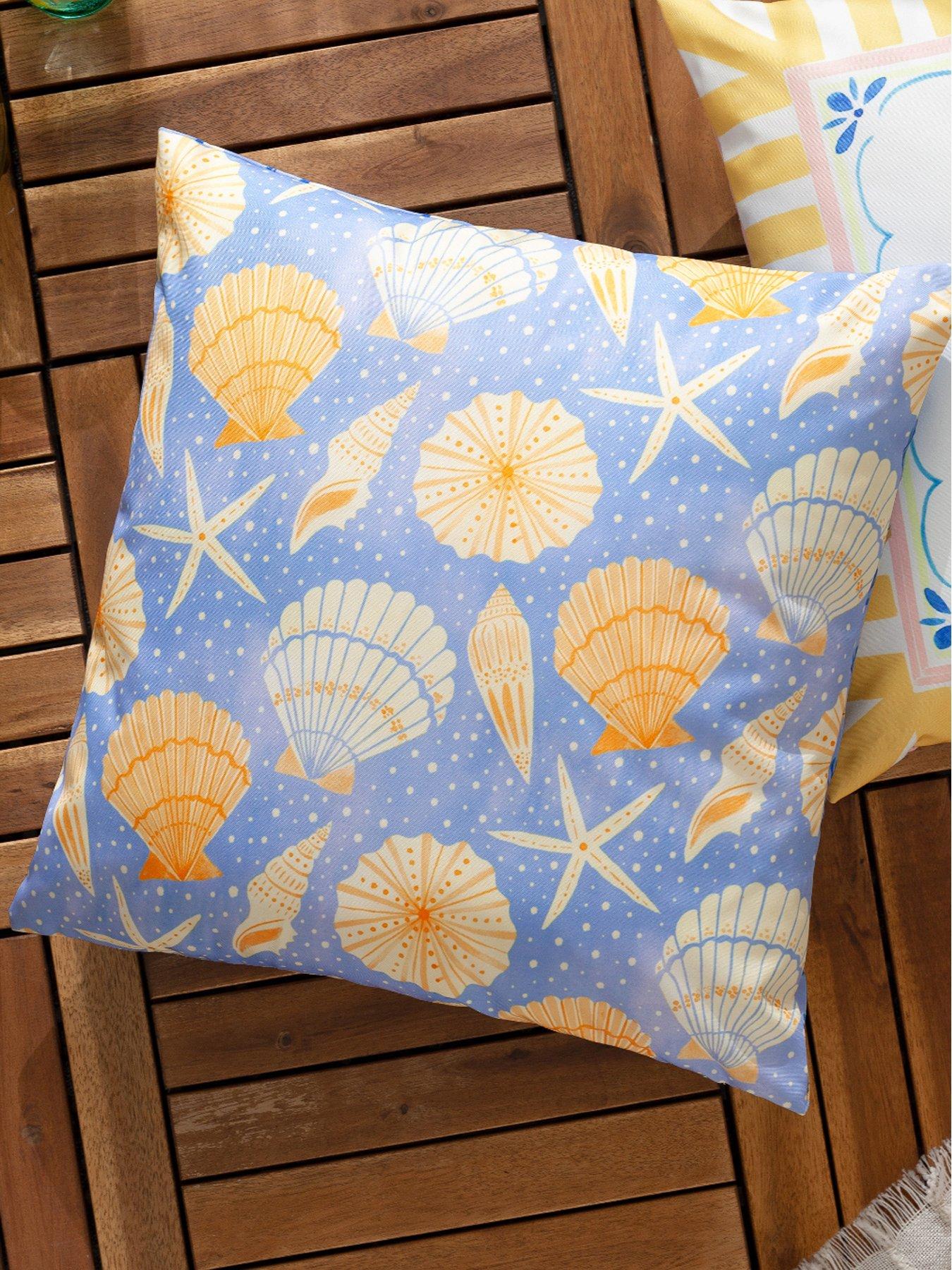 undefined Sea Shells Outdoor Cushion- 45x45