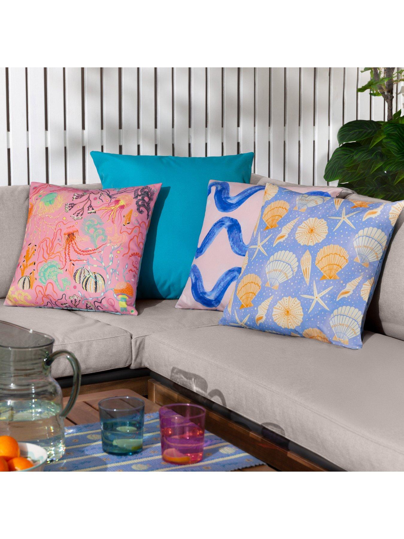  image of furn-sea-shells-outdoor-cushion--45x45