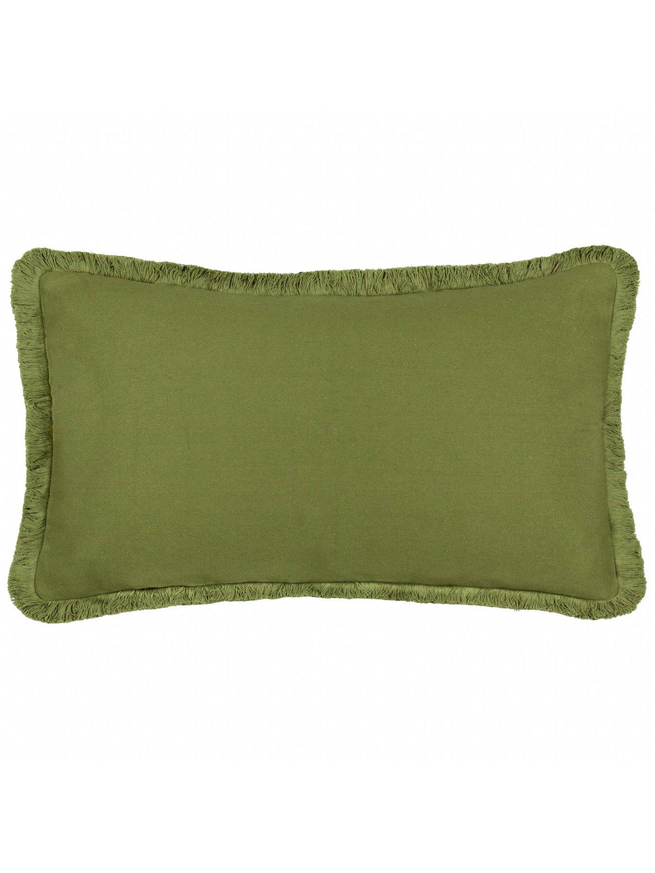 Image 3 of 6 of Furn Leaves Green Cushion- 40x60cm