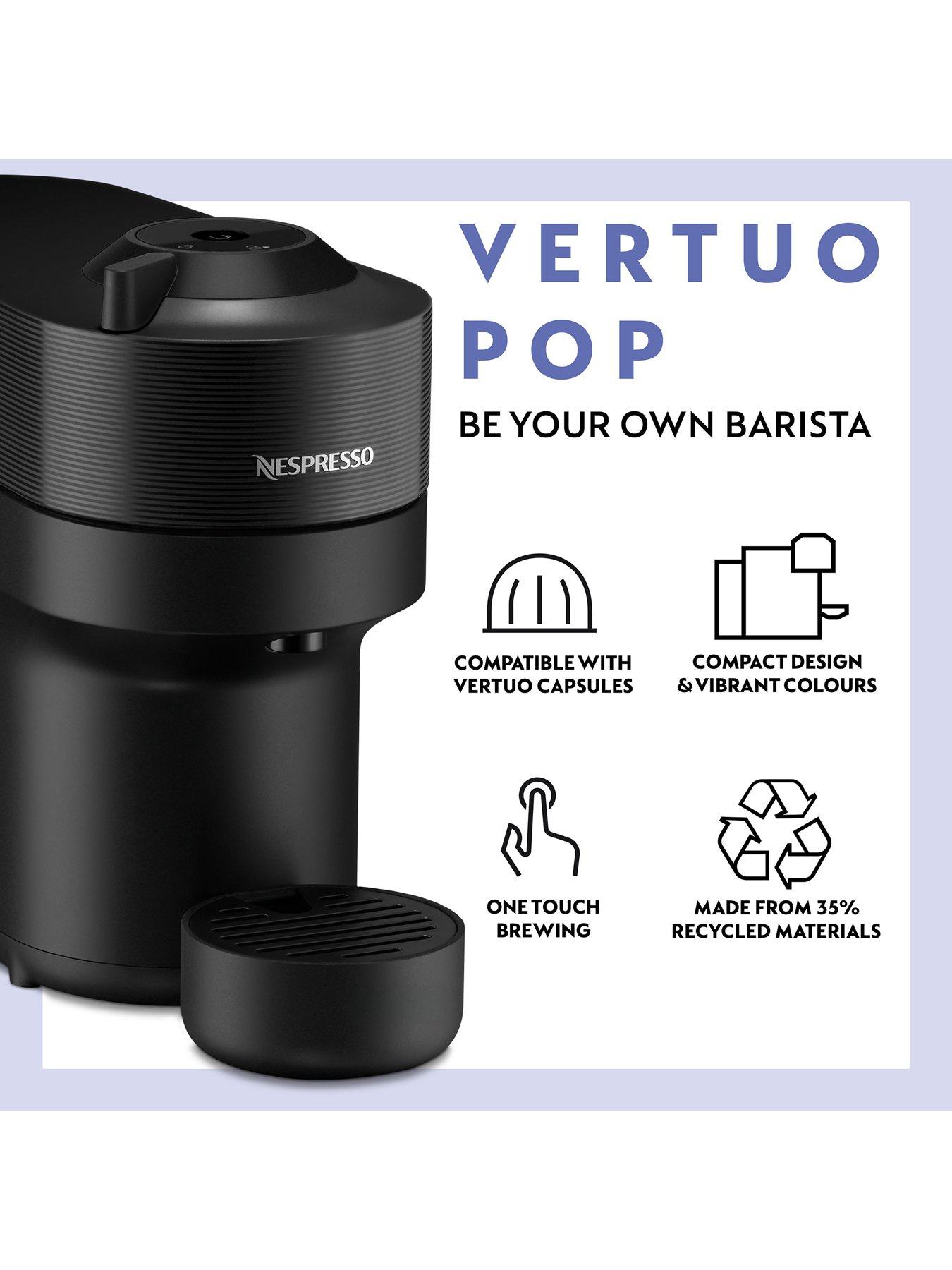 Image 6 of 8 of Nespresso Vertuo Pop Barista Bundle Black
