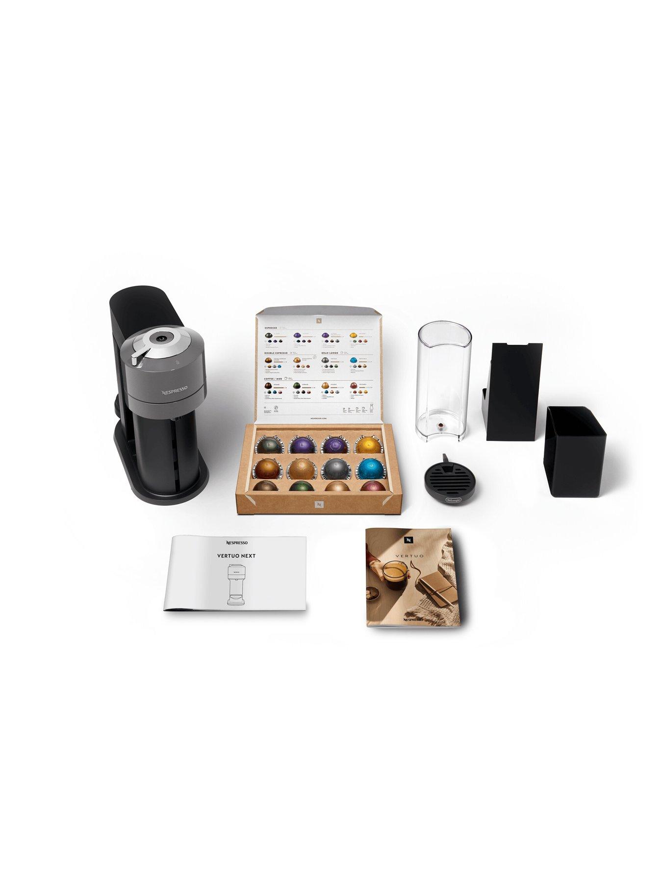  image of nespresso-vertuo-next-coffee-machine-by-delonghi-dark-grey