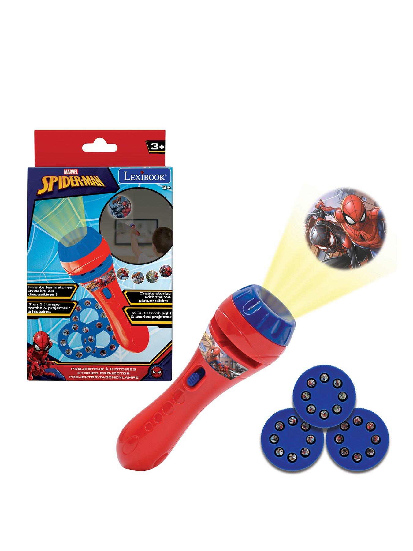 Spiderman Stories projector and torch light