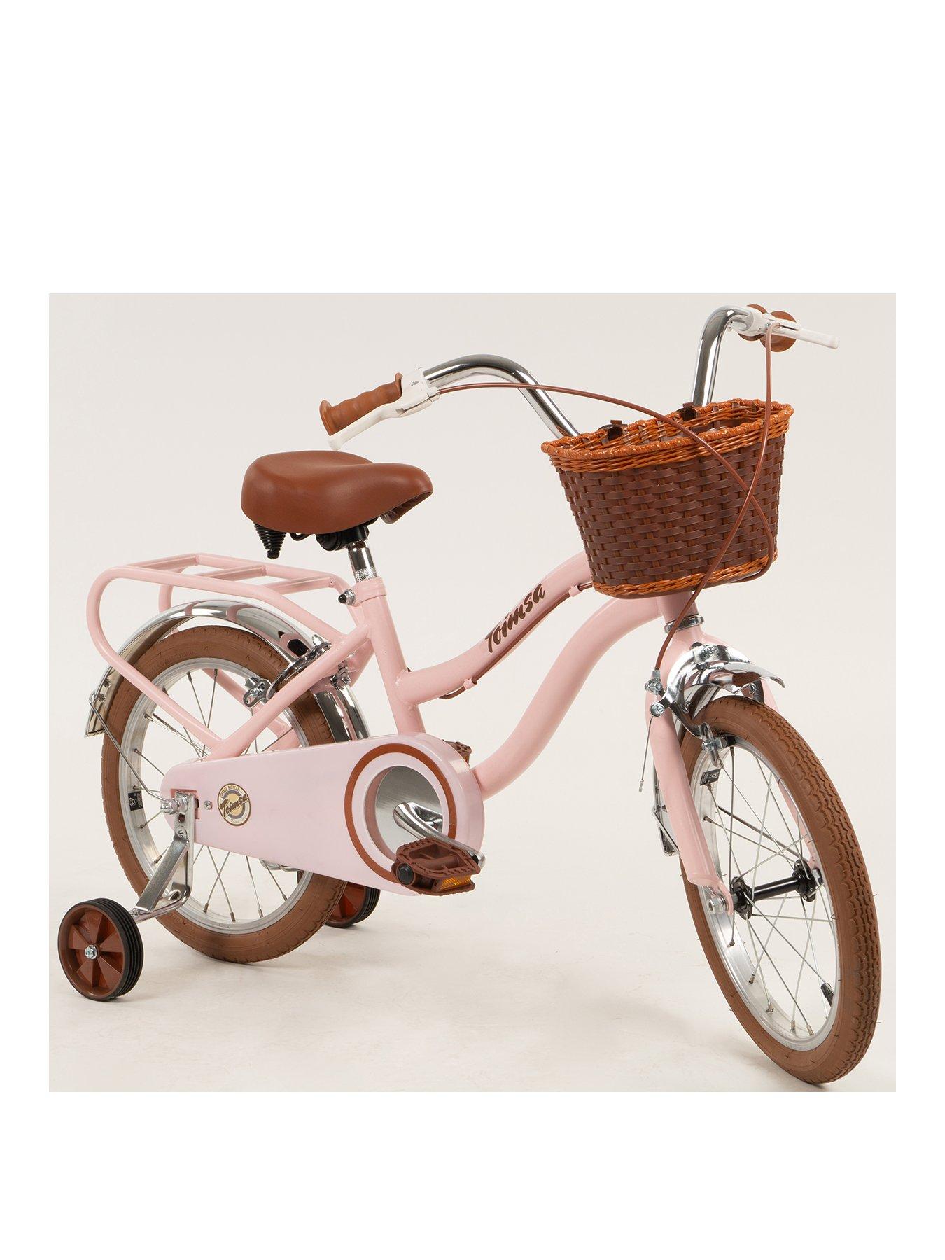 undefined 16" Vintage Bicycle - Pink