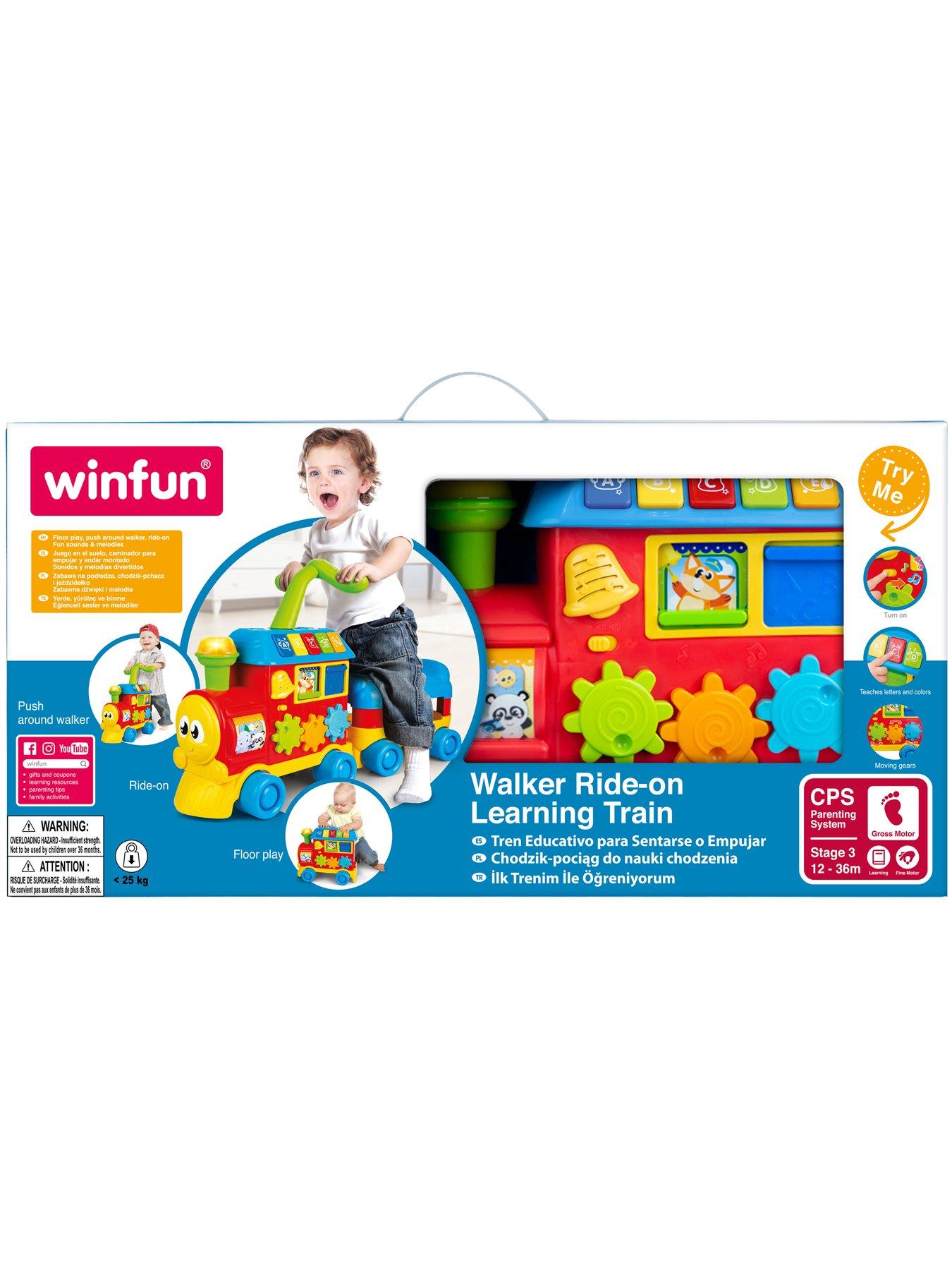 Image 7 of 7 of WinFun Winfun Walker Ride-On Learner Train